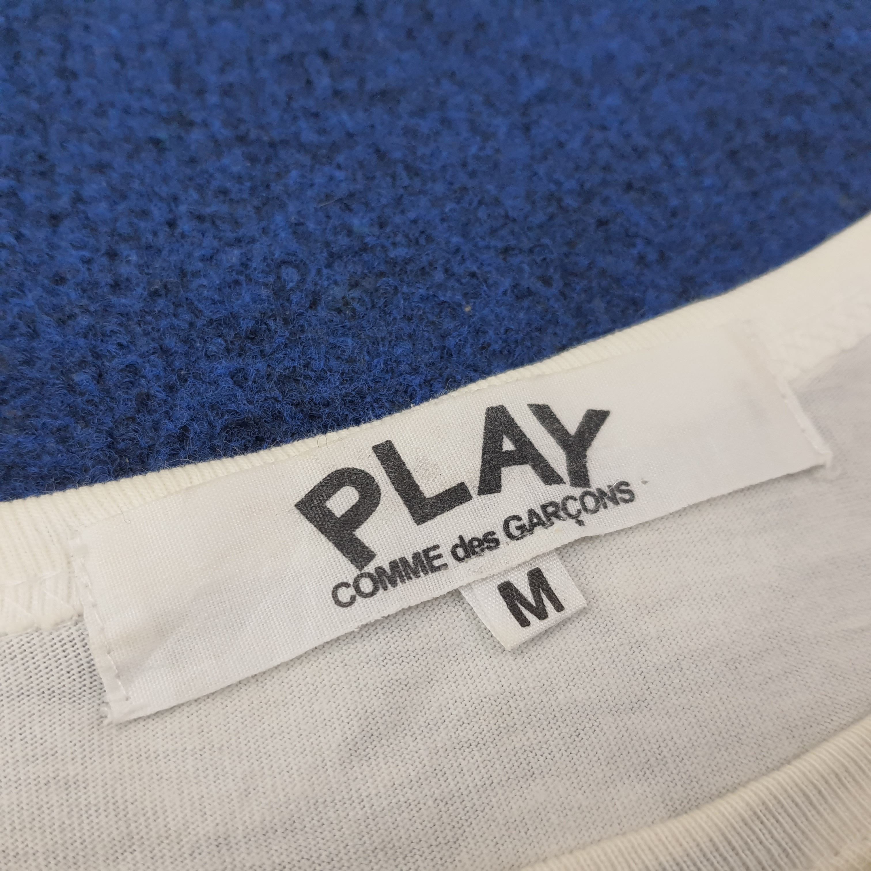 Comme des Garcons PLAY Vintage Comme Des Garcons PLAY Polka Dot Tshirt C249N119 Size US M / EU 48-50 / 2 - 5 Thumbnail