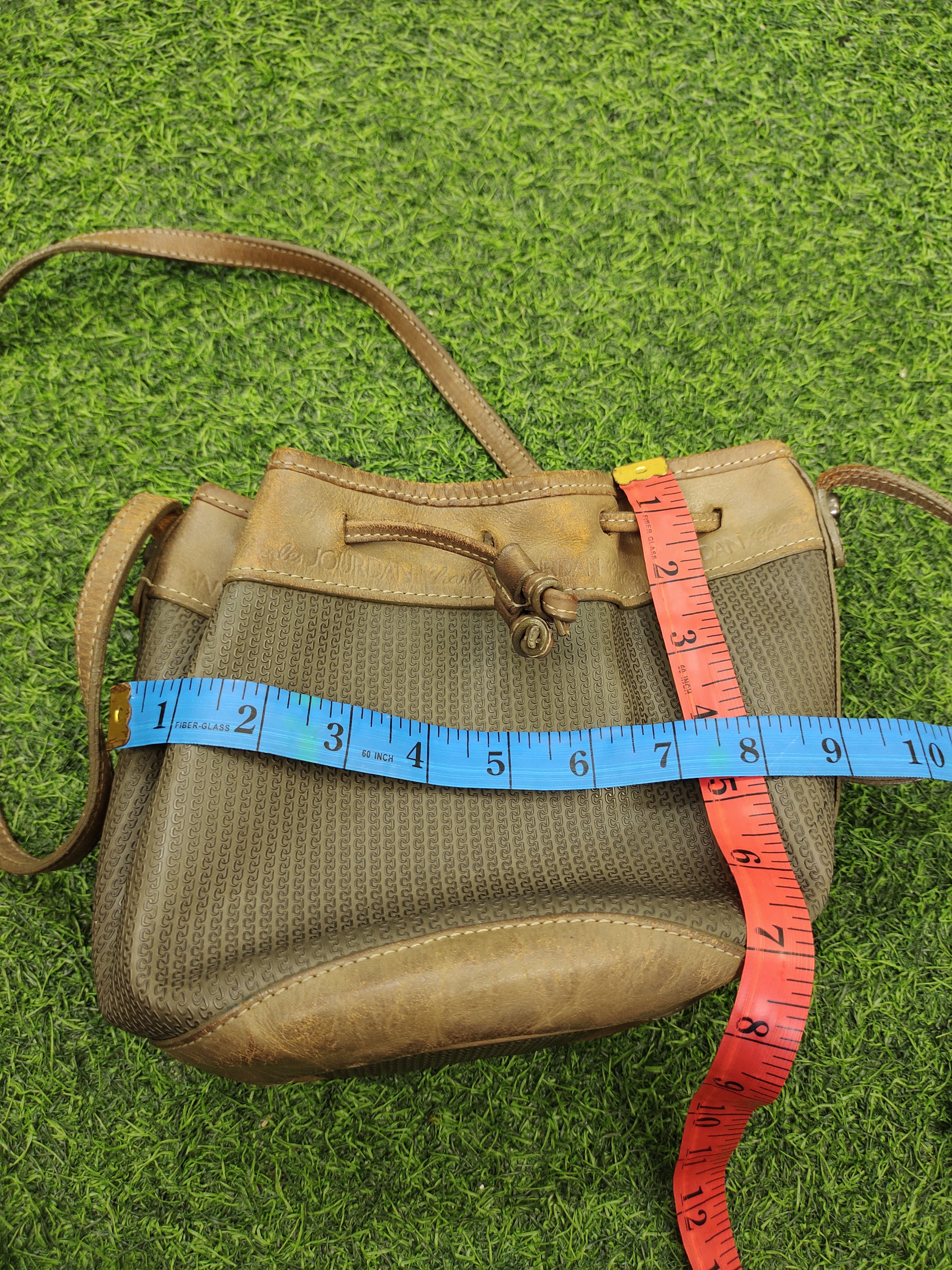 Charles Jourdan Vintage Charles Jourdan Patina Leather Bucket Mini Bag Size ONE SIZE - 15 Thumbnail