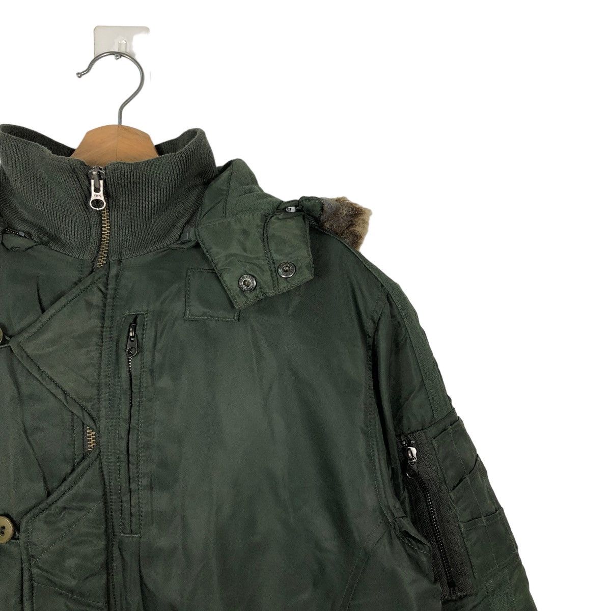 Japanese Brand 🔥90’s Parka Jacket Mink Fur Hoodie Triple Five Essential Size US S / EU 44-46 / 1 - 6 Thumbnail