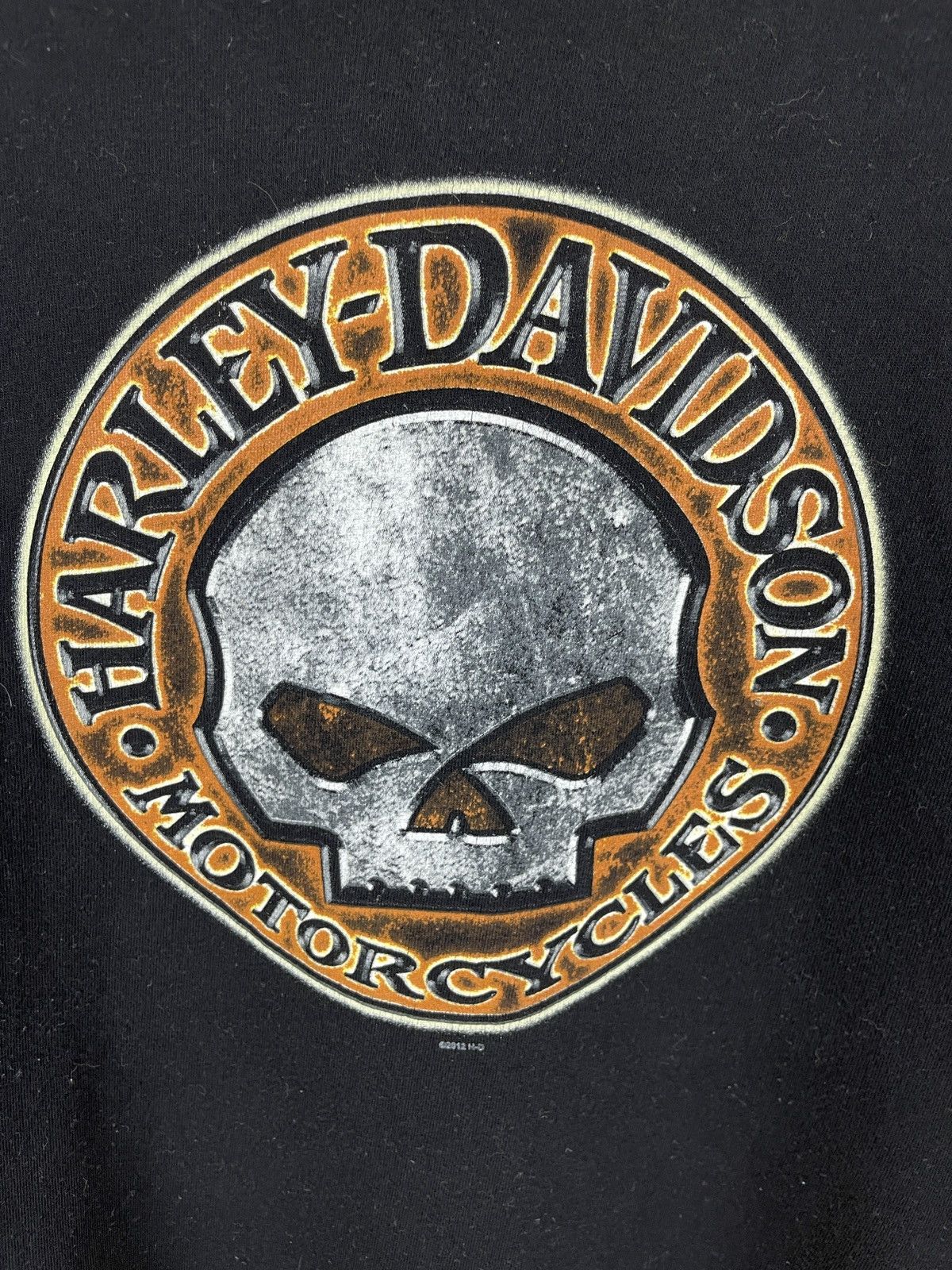 Vintage Harley-Davidson Motorcycles 2012 vintage Arni tee shirt Size US L / EU 52-54 / 3 - 4 Thumbnail
