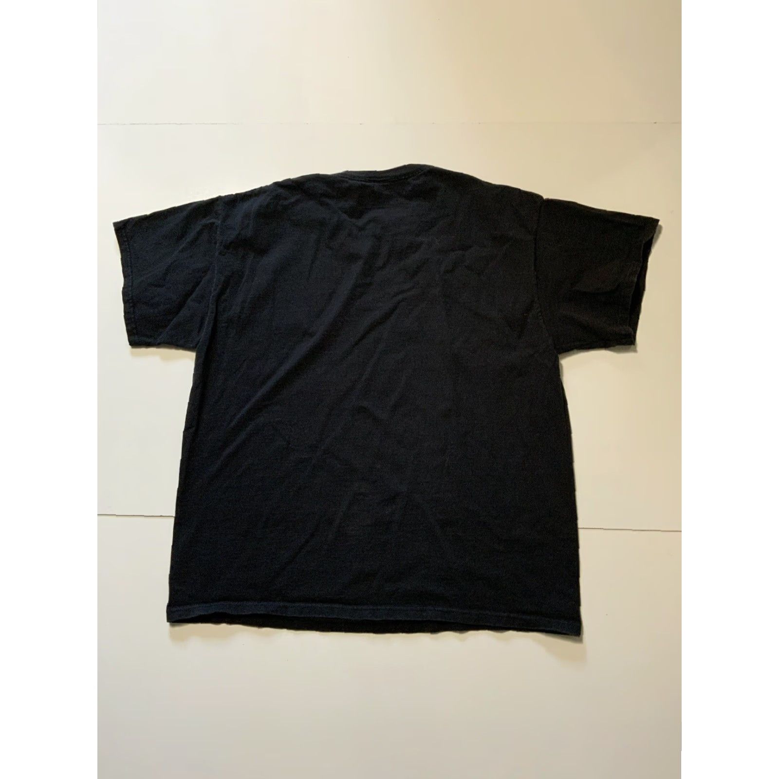 Vintage VINTAGE Silver Star Colt 38 Revolver Cyber Grunge Graphic S/S T-Shirt Sz. L Mens Black Shirt Grunge 90s Size US L / EU 52-54 / 3 - 2 Thumbnail