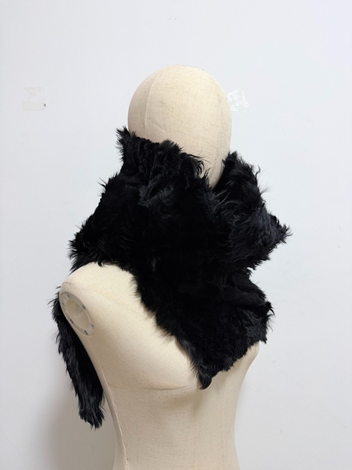 Ann Demeulemeester Ann Demeulemeester Alpaca Scarf Shawl Size ONE SIZE - 1 Thumbnail