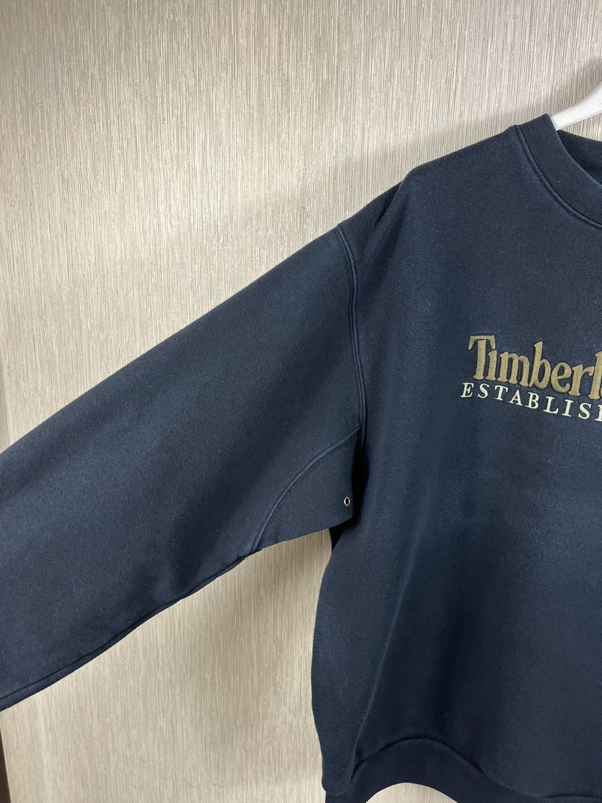 Timberland × Vintage Vintage Timberland y2k big logo embroidered sweatshirt crew Size US M / EU 48-50 / 2 - 12 Thumbnail