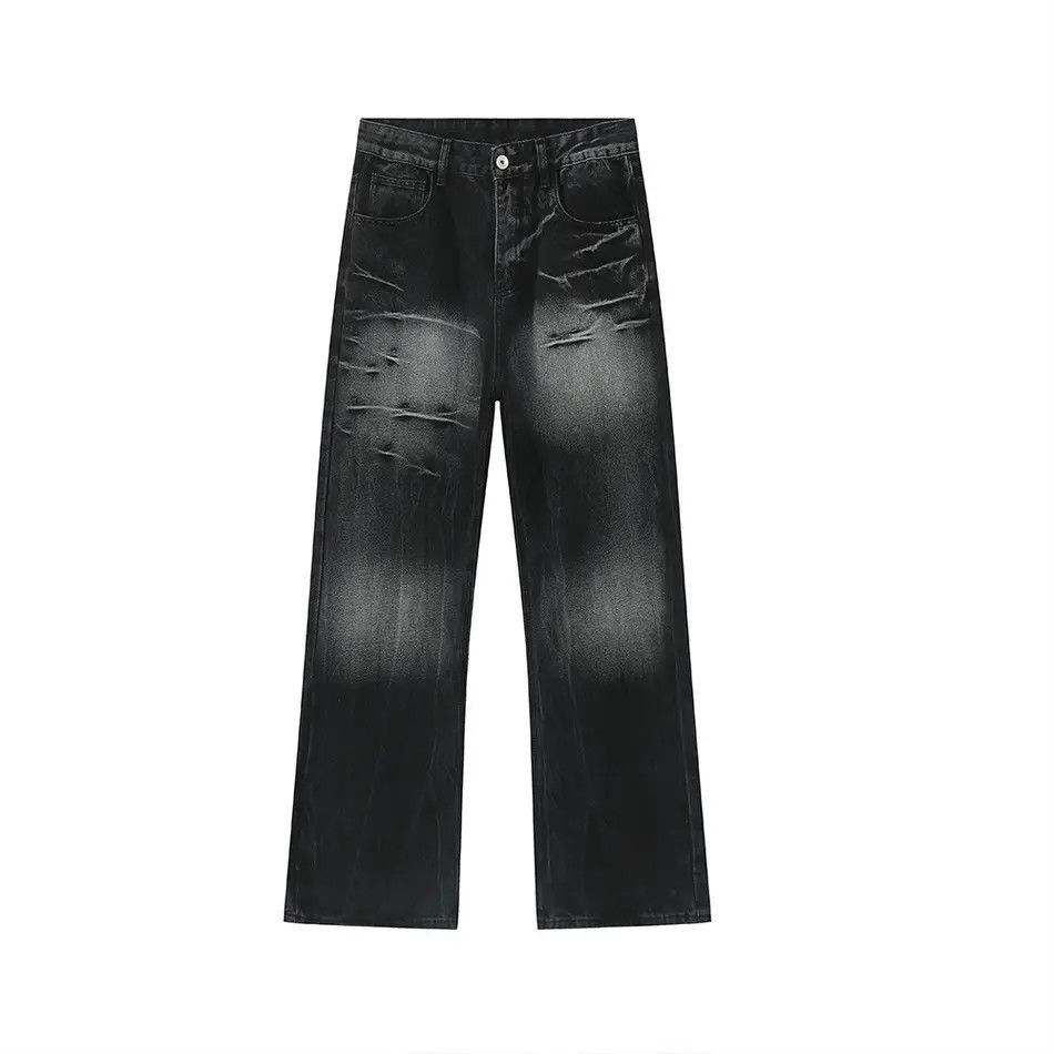 Japanese Brand Retro loose high street jeans Size US 32 / EU 48 - 5 Thumbnail