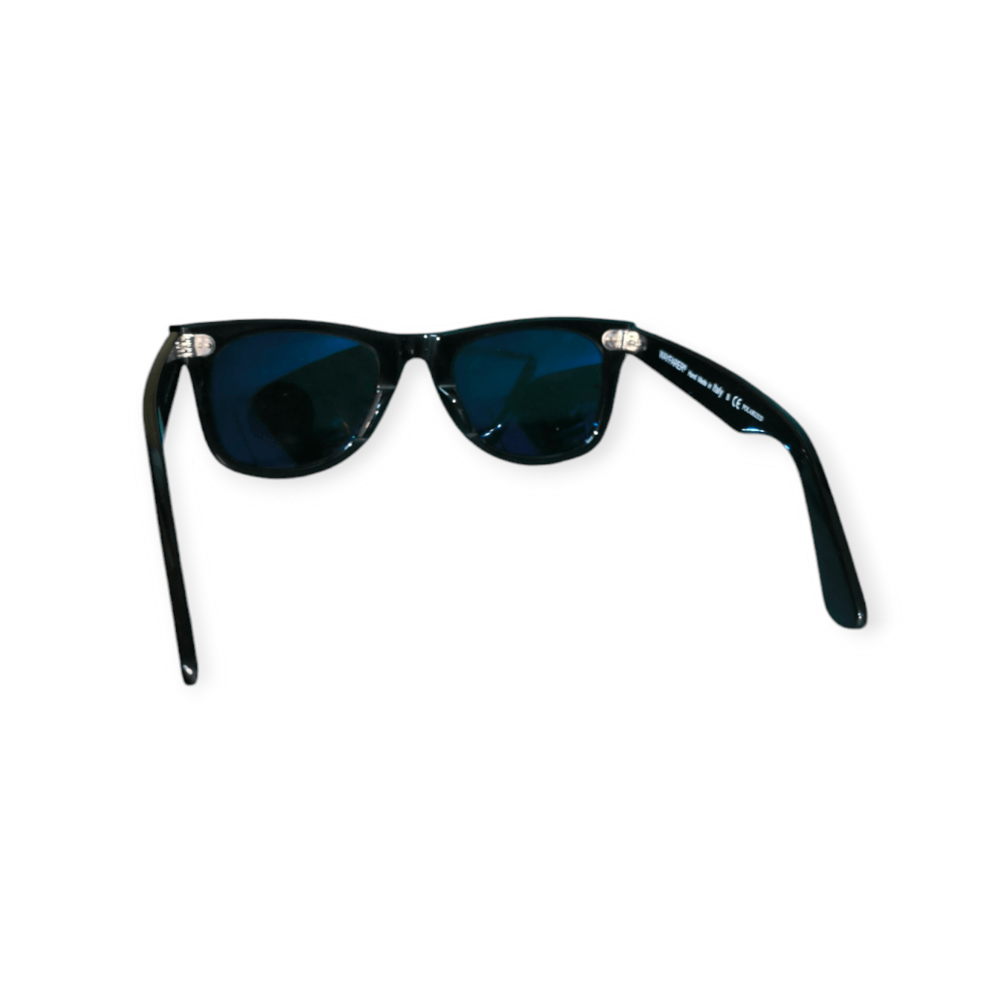RayBan Wayfarer Blue Lens Polarized Size ONE SIZE - 11 Thumbnail