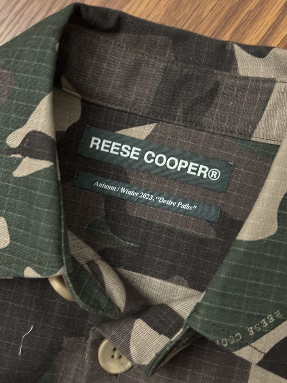 Reese Cooper Reese Cooper Modular Pocket Camo Shirt Size US S / EU 44-46 / 1 - 3 Thumbnail