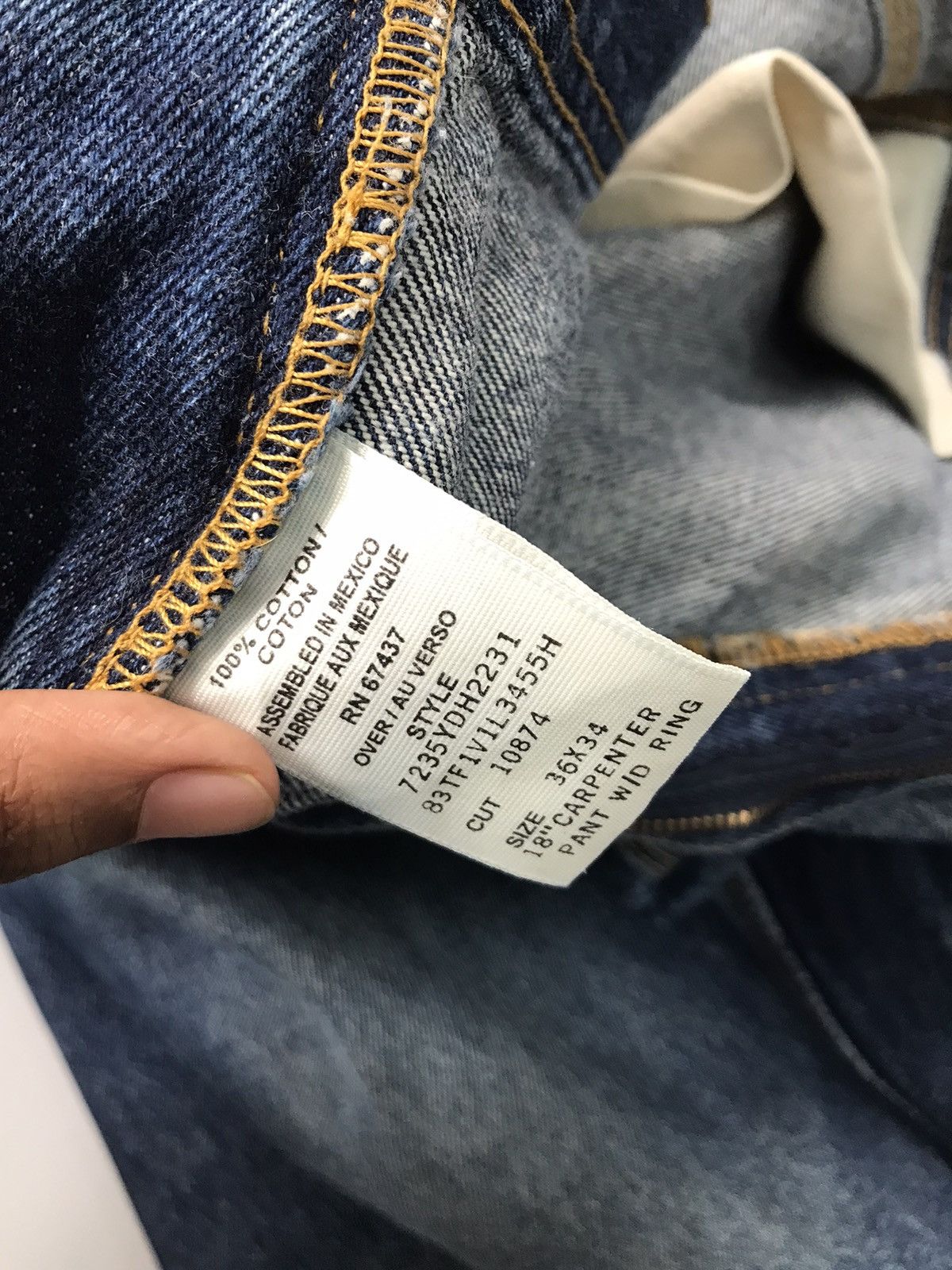 Polo Ralph Lauren Vintage polo Ralph Lauren carpenter denim Size US 36 / EU 52 - 6 Thumbnail
