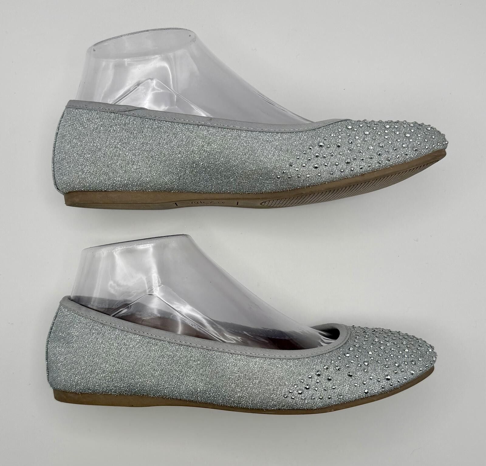 Style & Co Style & Co. Angelynn Silver Rhinestone Ballet Flats – Size 7 Size US 7 / IT 37 - 5 Thumbnail