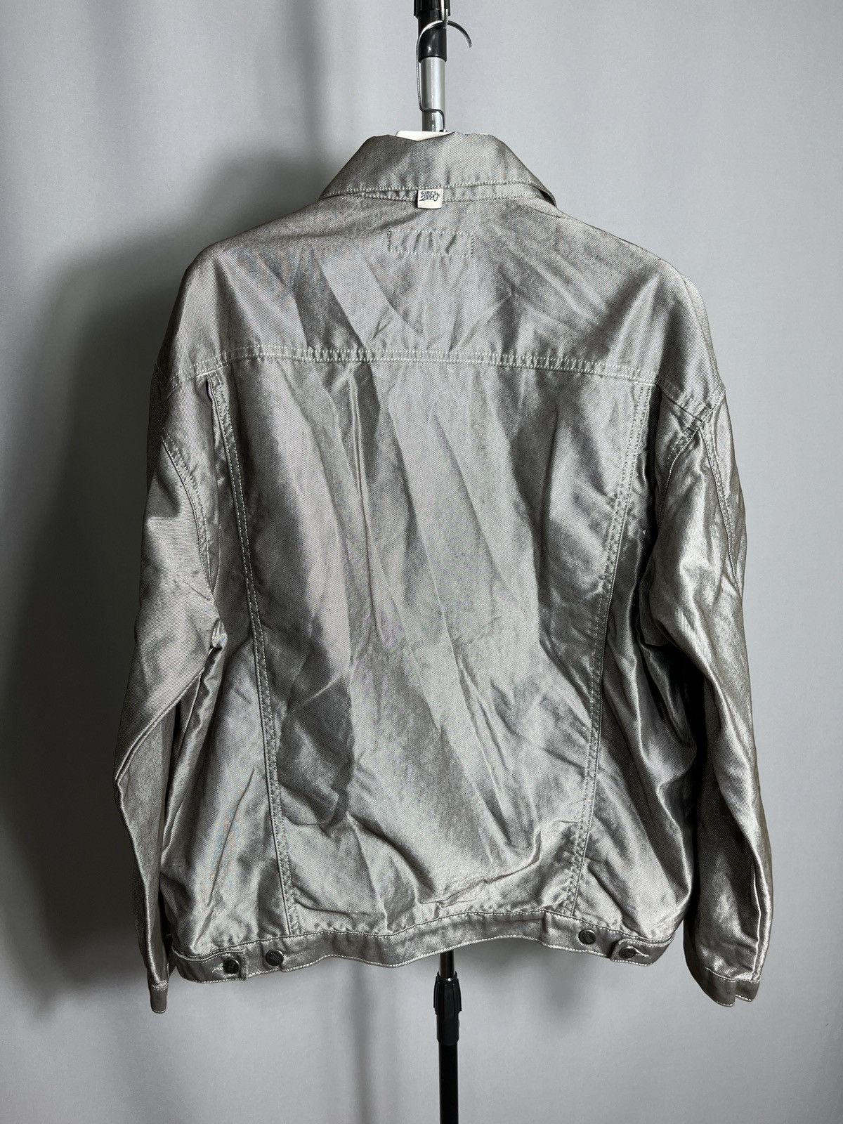 Other Redrum denim jacket hip hop rap grey men’s button Size US M / EU 48-50 / 2 - 9 Thumbnail