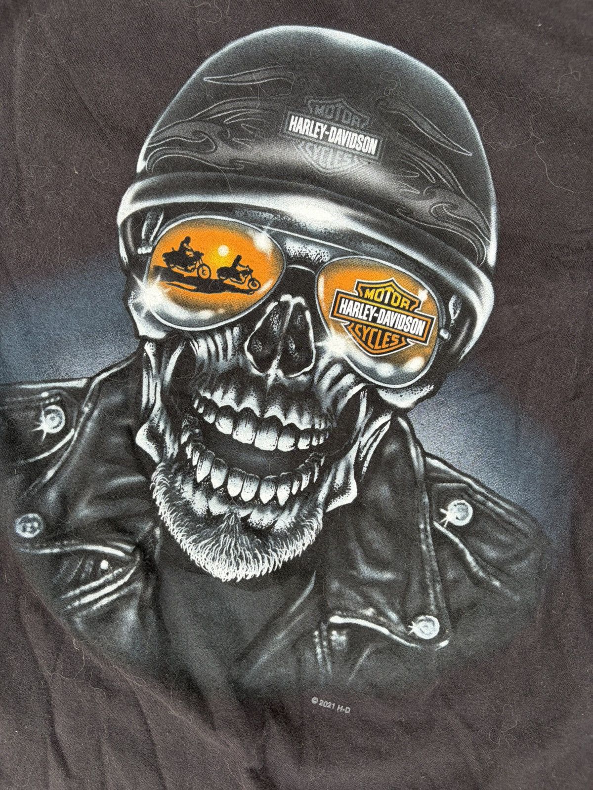 Harley Davidson Harley Davidson Skull Tee Size US L / EU 52-54 / 3 - 2 Thumbnail