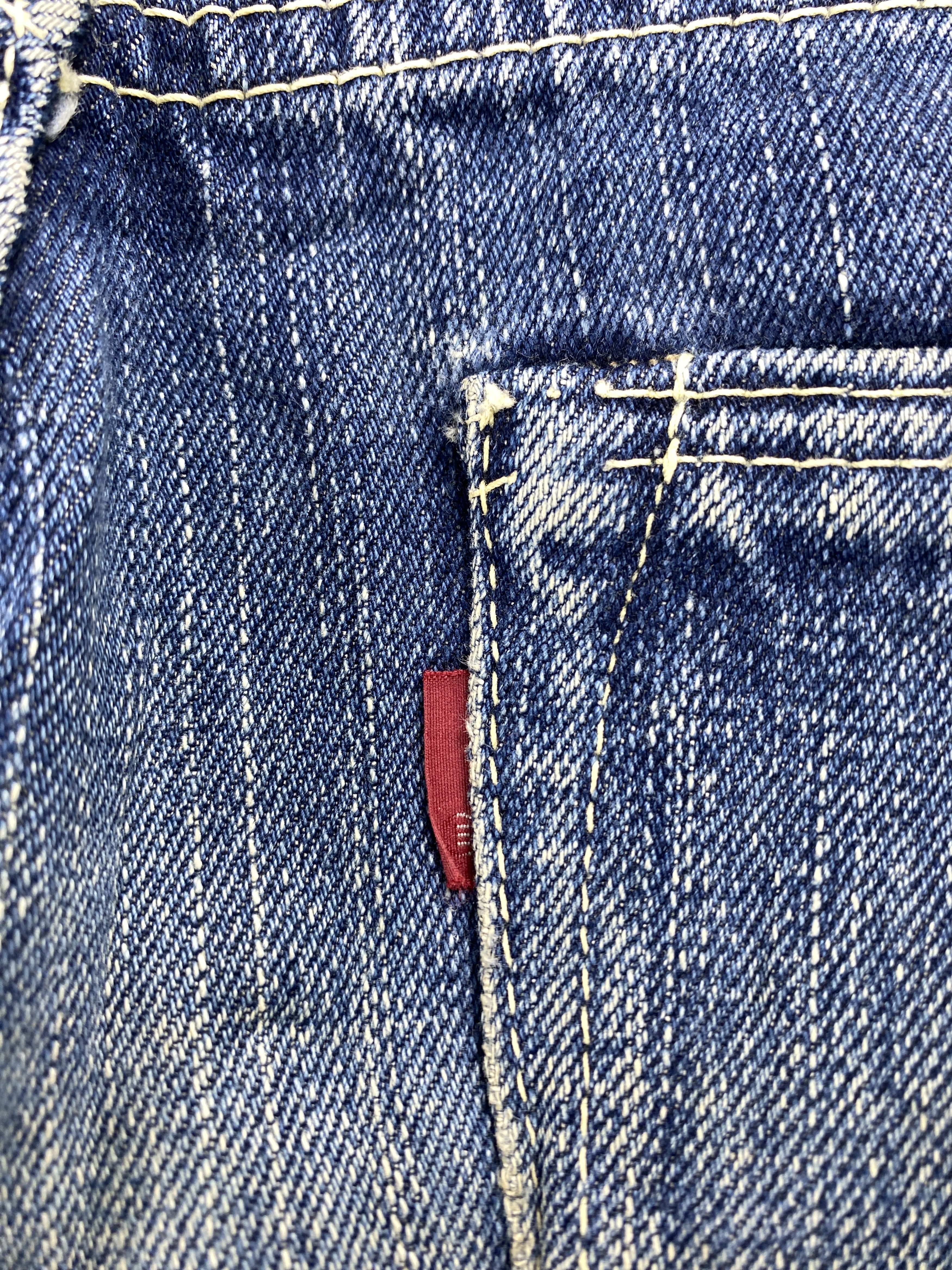 Eternal 💢 Selvedge Vintage Eternal Faded Distressed Jeans CP0082 Size US 29 - 12 Thumbnail