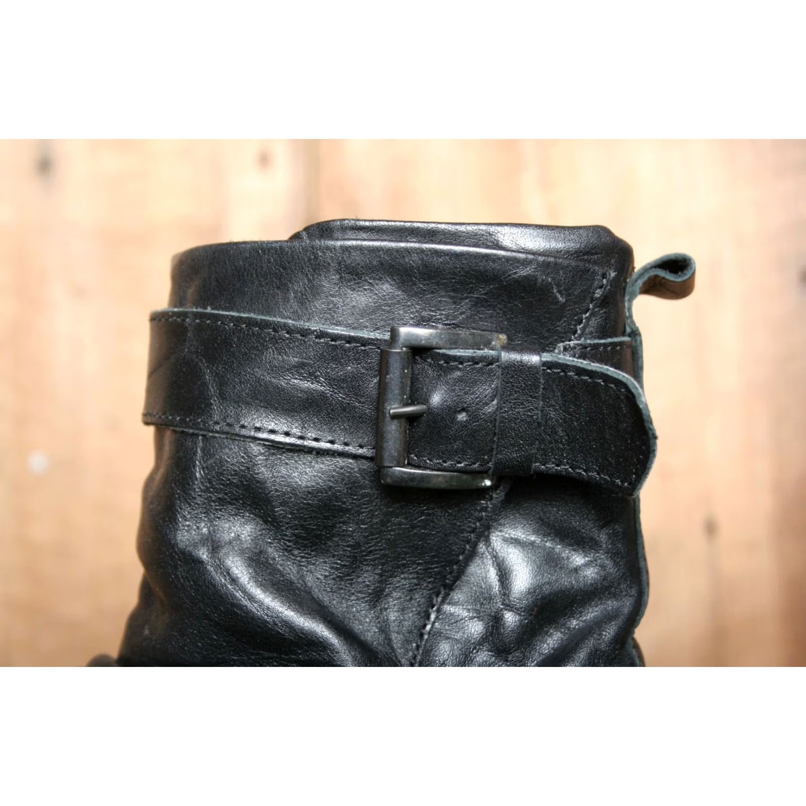 Vintage ROMIKA Citylight Black Leather Dual Strap Side Zip Ankle Boots Women 6.5 EUR 37 UK 37? Size US 7 / IT 37 - 7 Thumbnail