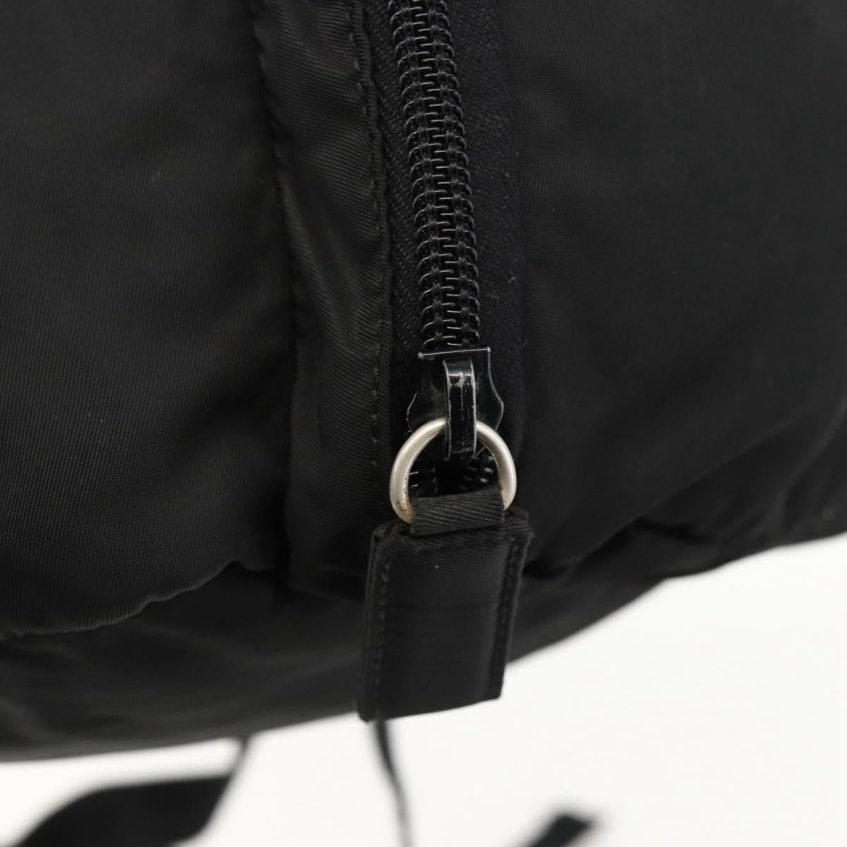PRADA Backpack Nylon Black Silver Auth 175381 - Jerrillo display picture 2