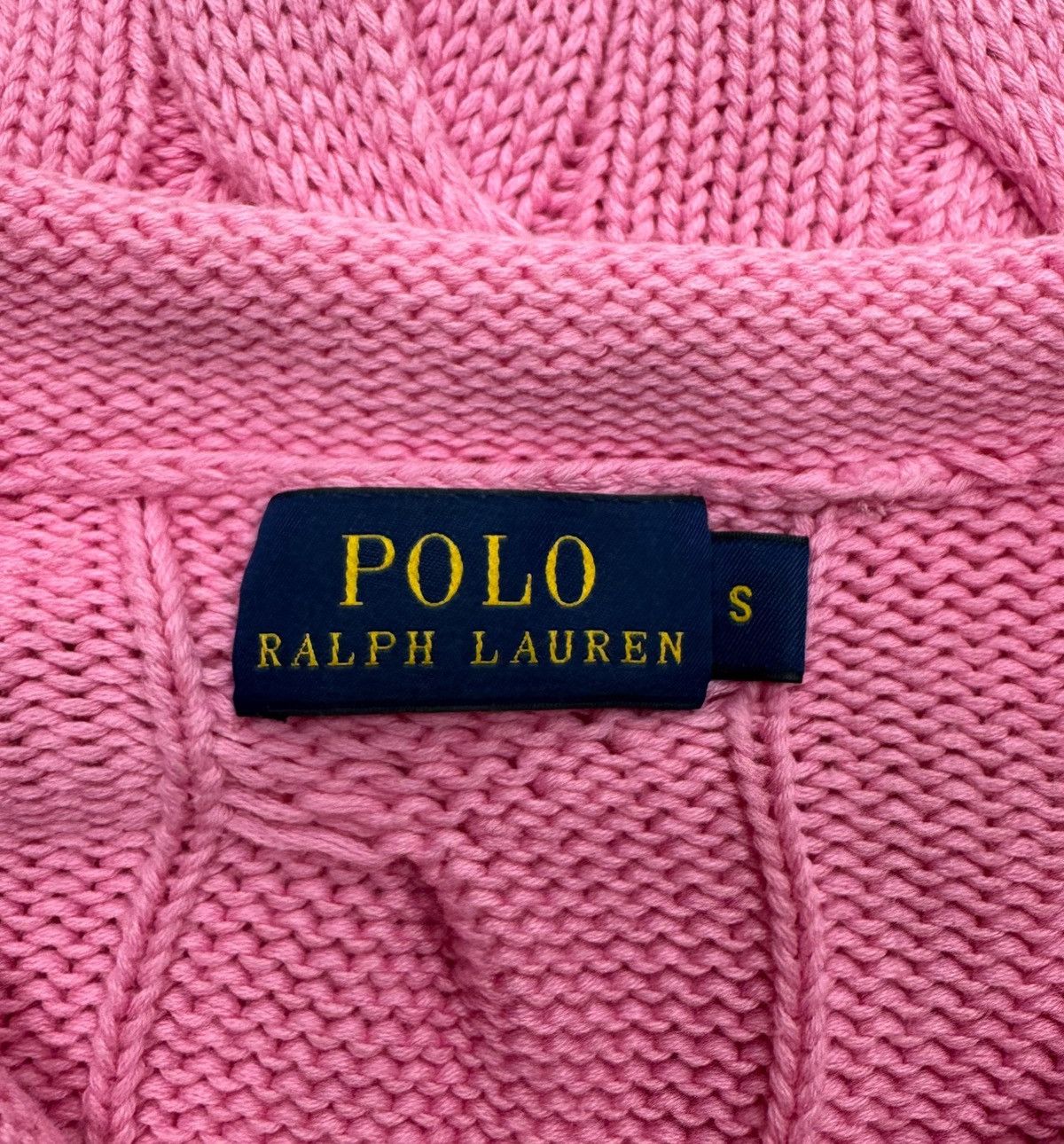 Polo Ralph Lauren Polo Ralph Lauren Cotton Sweater Cable Knit Relaxed size S Size S / US 4 / IT 40 - 10 Thumbnail