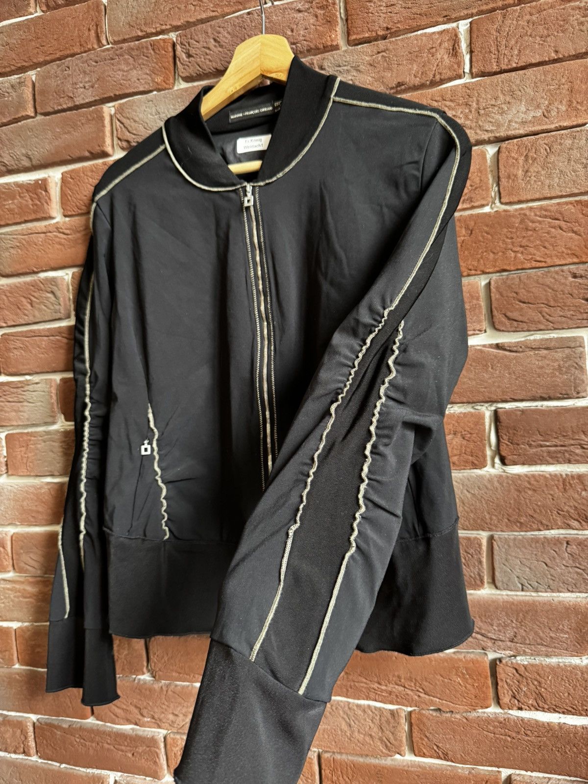 Marithe + Francois Girbaud Vintage Marithe Francois Girbaud Nylon Light Bomber Jacket Size L / US 10 / IT 46 - 6 Thumbnail