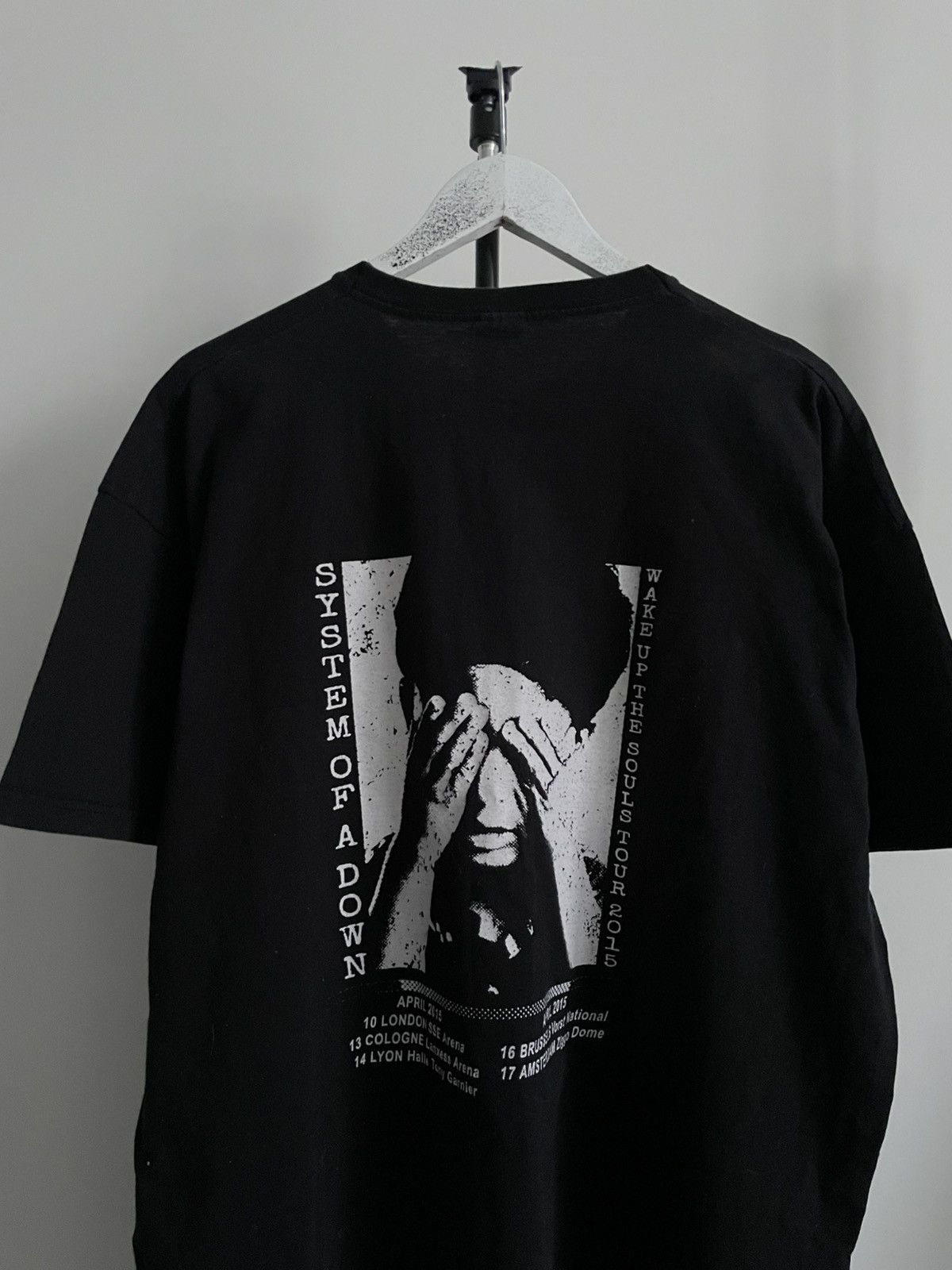 Band Tees Vintage System of a Down 2015 Rock Band T-Shirt RARE Size US XXL / EU 58 / 5 - 1 Thumbnail