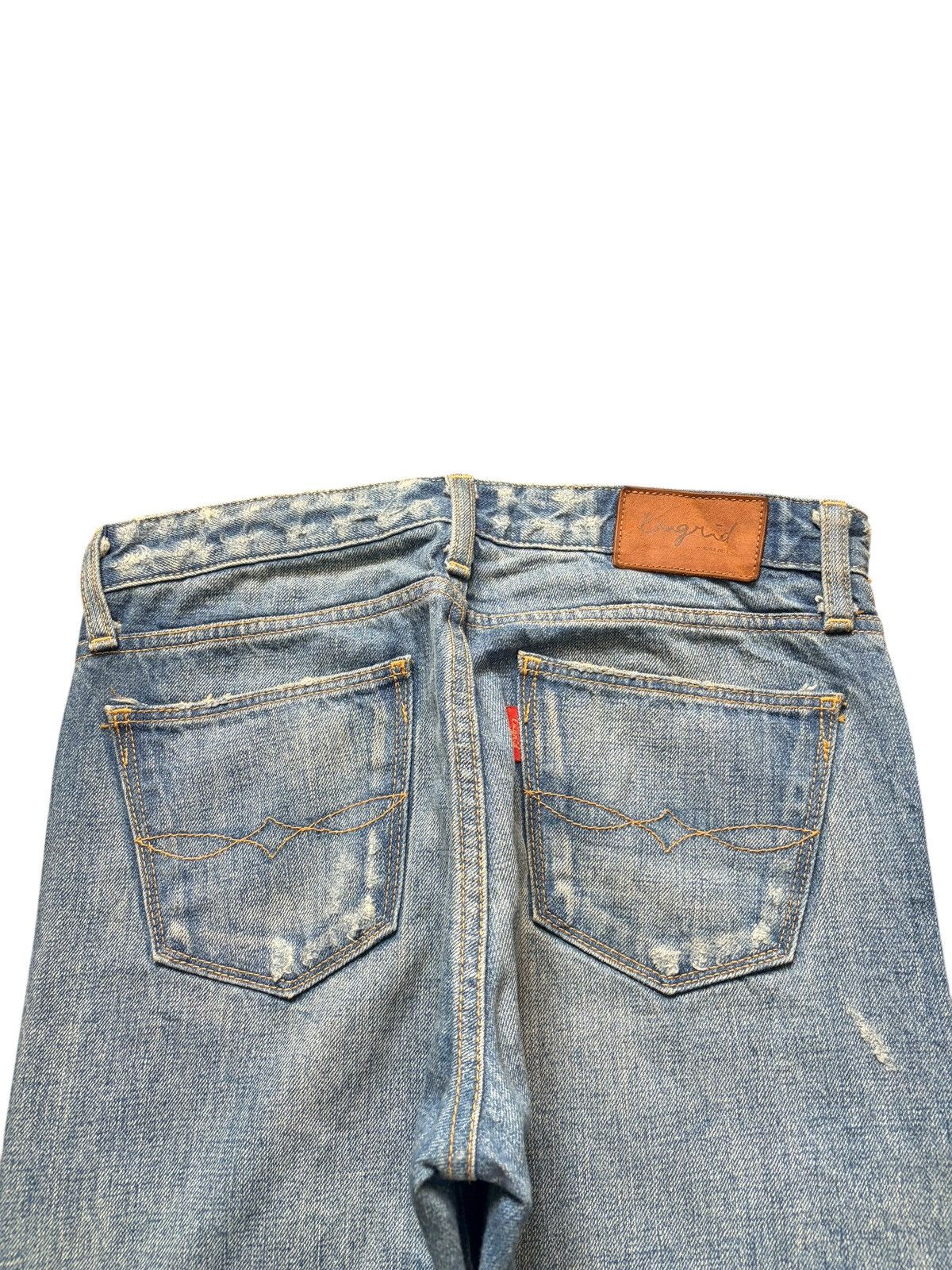 Edwin Vintage Ungrid Mark Styler Selvedge Distress Jeans Size 29" - 4 Thumbnail
