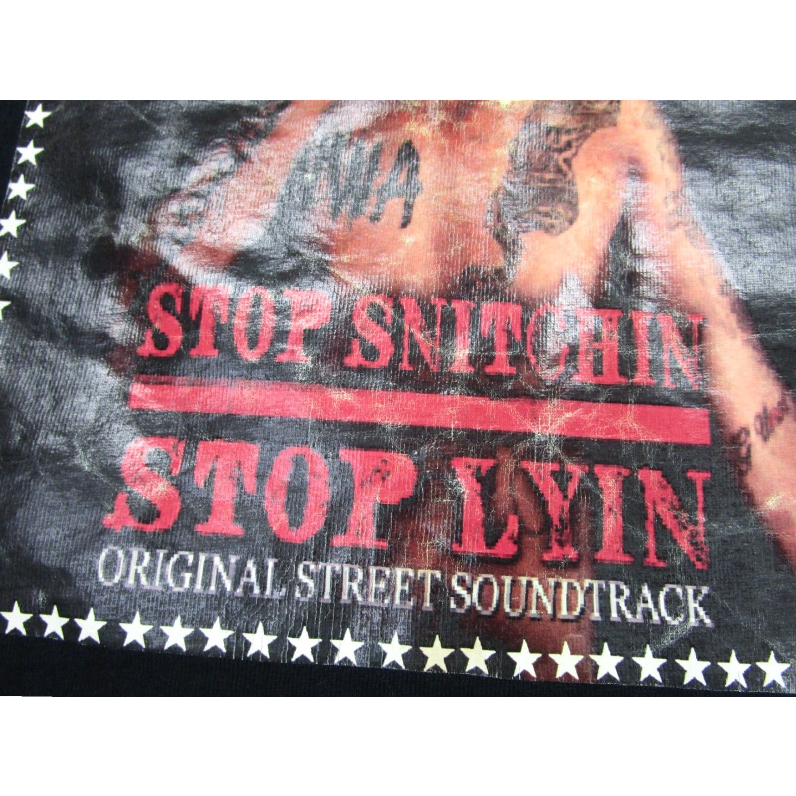 Vintage VINTAGE The Game Stop Snitchin Stop Lyin Rap Tee G UNOT Shirt 5XL Black Cotton Mens Short Sleeve Crew Neck Baggy 00s Y2K BNK Platinum Size US XXL / EU 58 / 5 - 5 Thumbnail