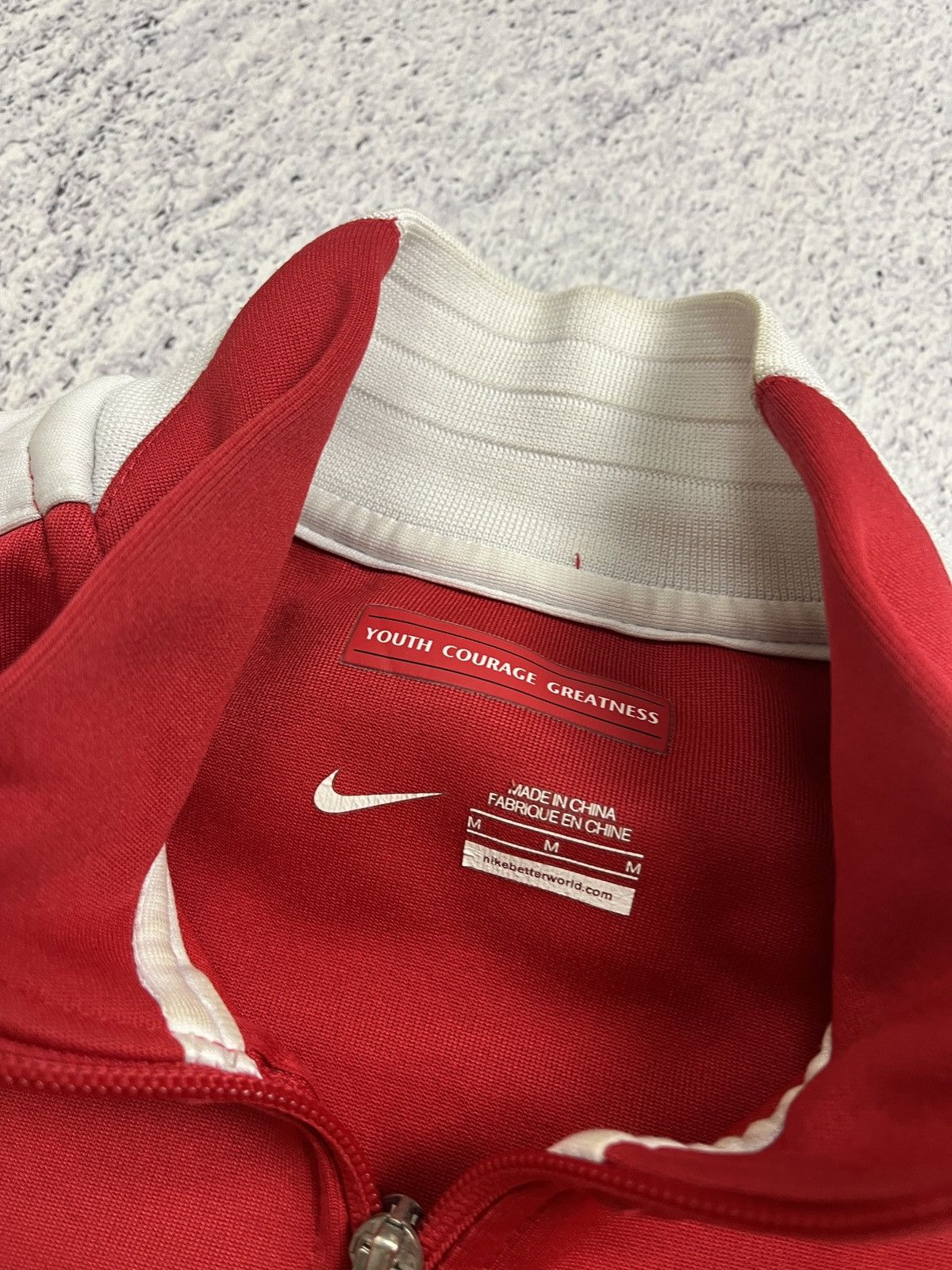 Nike Vintage Y2K Nike Manchester United Track Jacket Drill Rare Size US M / EU 48-50 / 2 - 7 Thumbnail