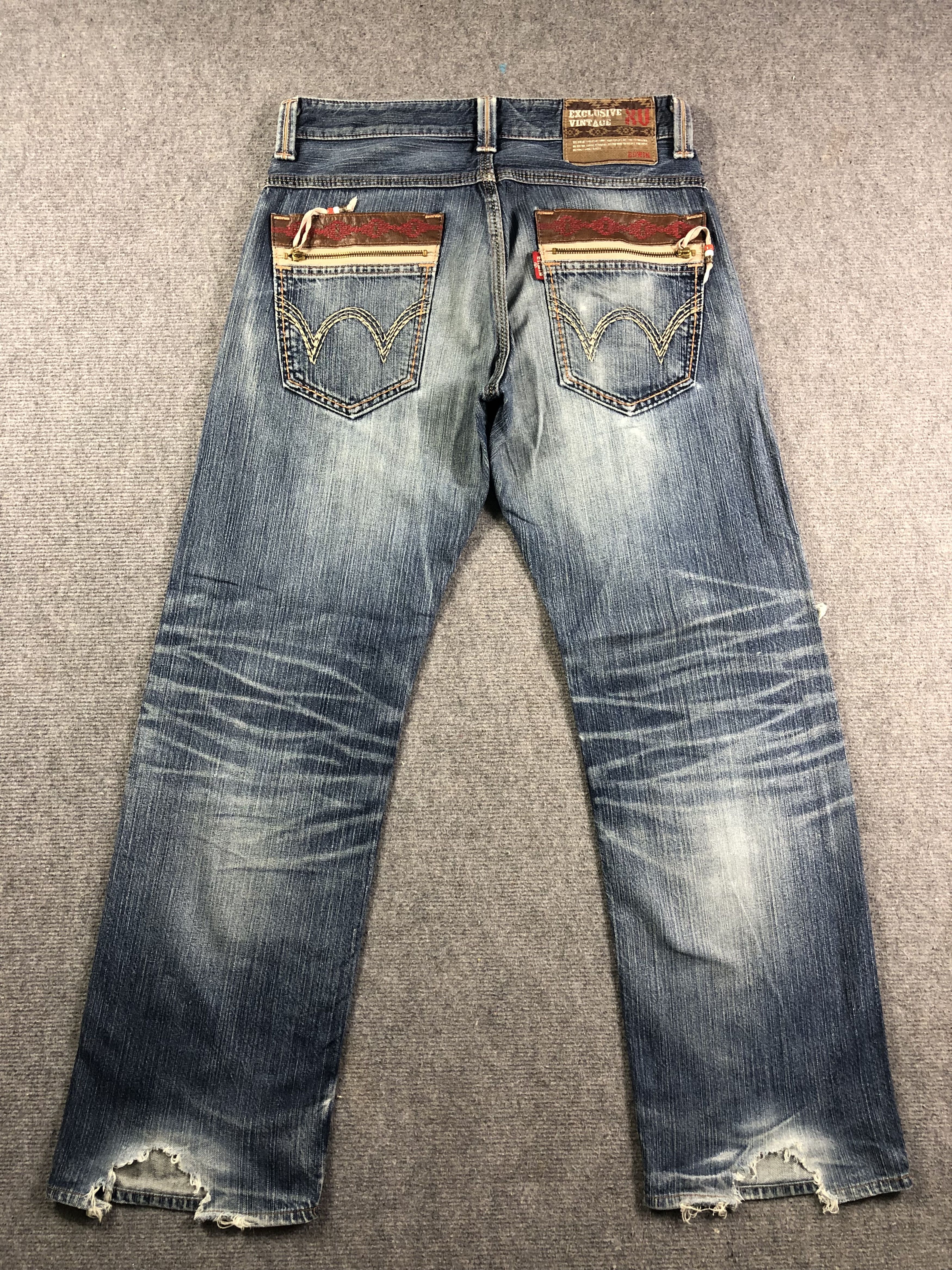 Edwin Wash Blue Edwin Denim Jeans 34x31 Size US 34 / EU 50 - 13 Thumbnail