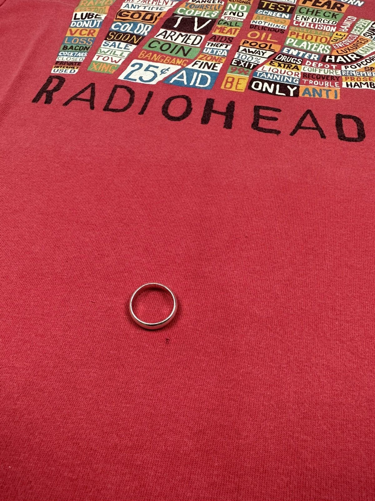 Band Tees × Vintage Vintage Radiohead Hail To The Thief Album Band Tees Size US M / EU 48-50 / 2 - 5 Thumbnail