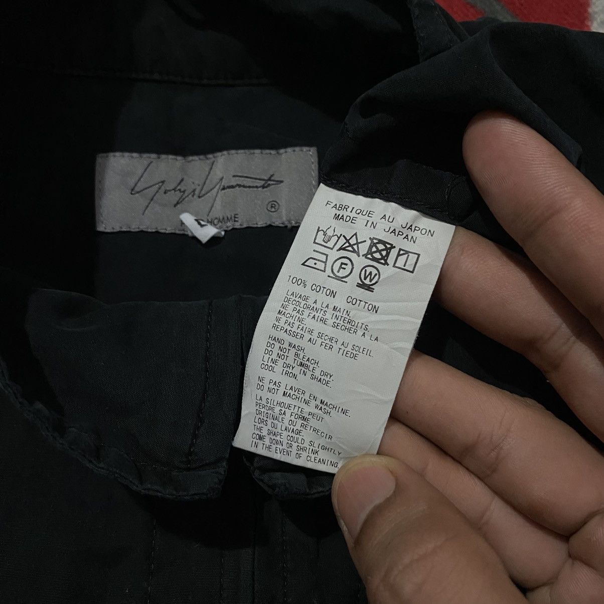Yohji Yamamoto 🔥Archive🔥Yohji Yamamoto 24/25AW Open Blouse Zipper Jacket Size US M / EU 48-50 / 2 - 24 Thumbnail