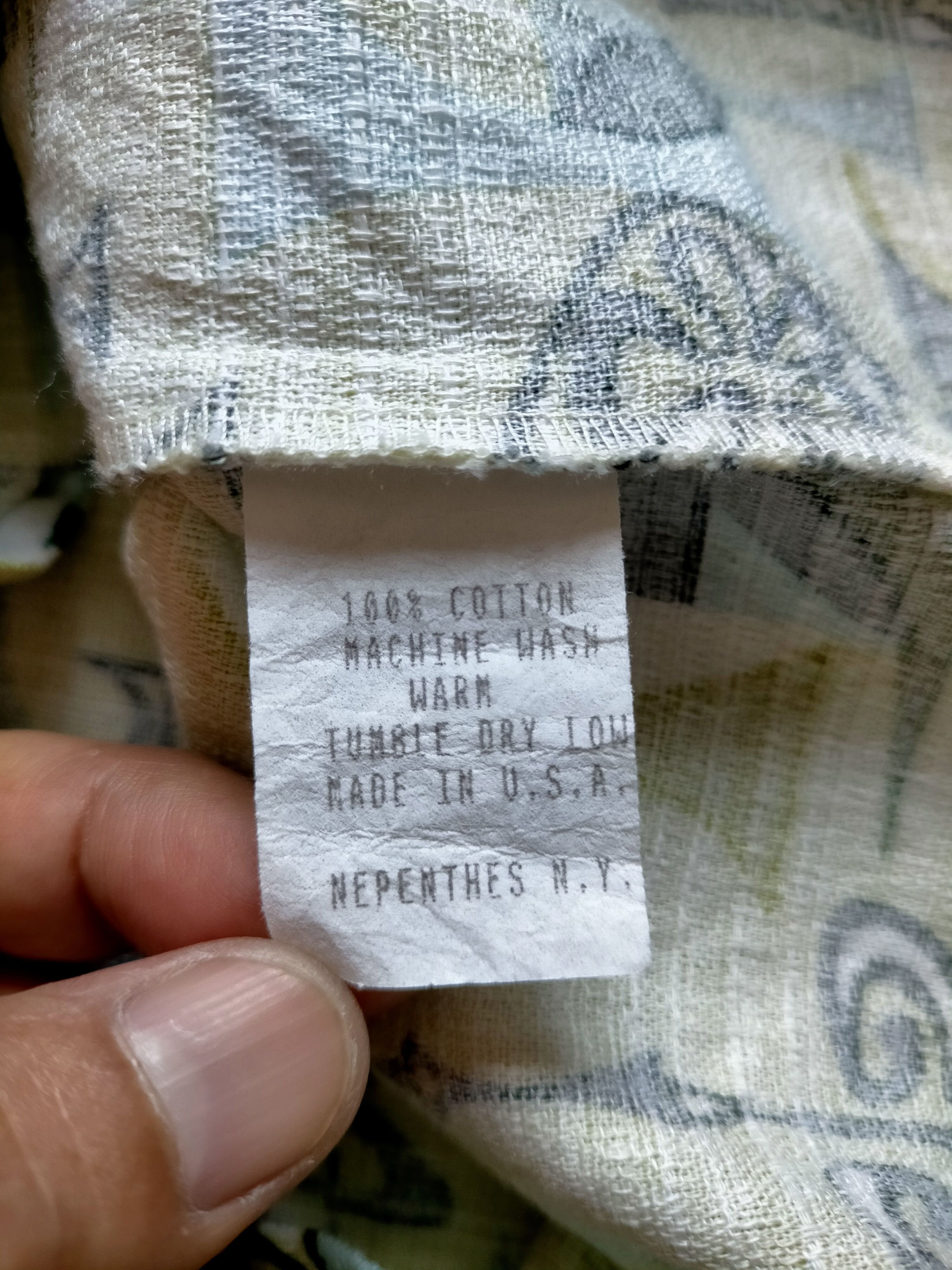 Nepenthes Nepenthes New York Shirt button ups Size US M / EU 48-50 / 2 - 10 Thumbnail