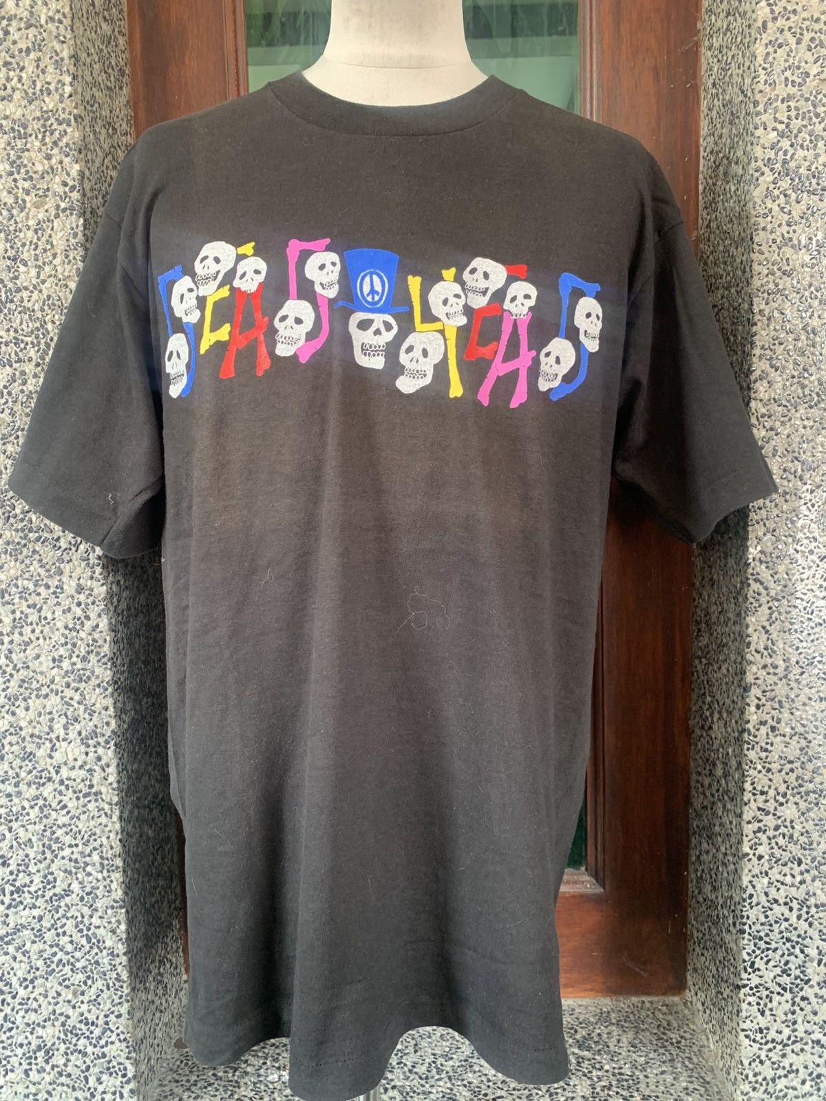 Grateful Dead × Vintage Vintage 90s Dead Head Grateful Dead Rock Band T shirt Size US L / EU 52-54 / 3 - 1 Thumbnail