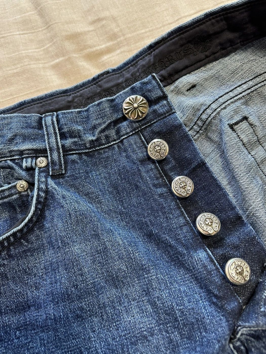 Chrome Hearts CHROME HEARTS deinm jeans Size US 33 - 8 Thumbnail