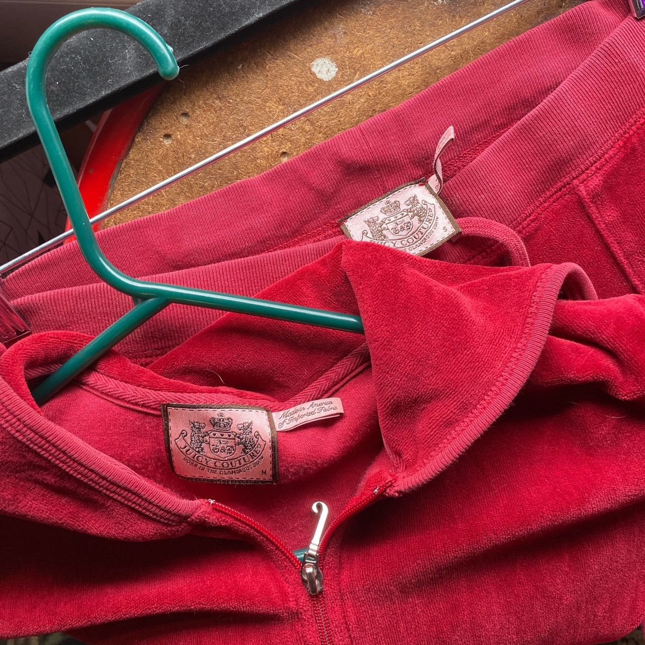 Juicy Couture Red juicy couture track set Size ONE SIZE - 1 Thumbnail