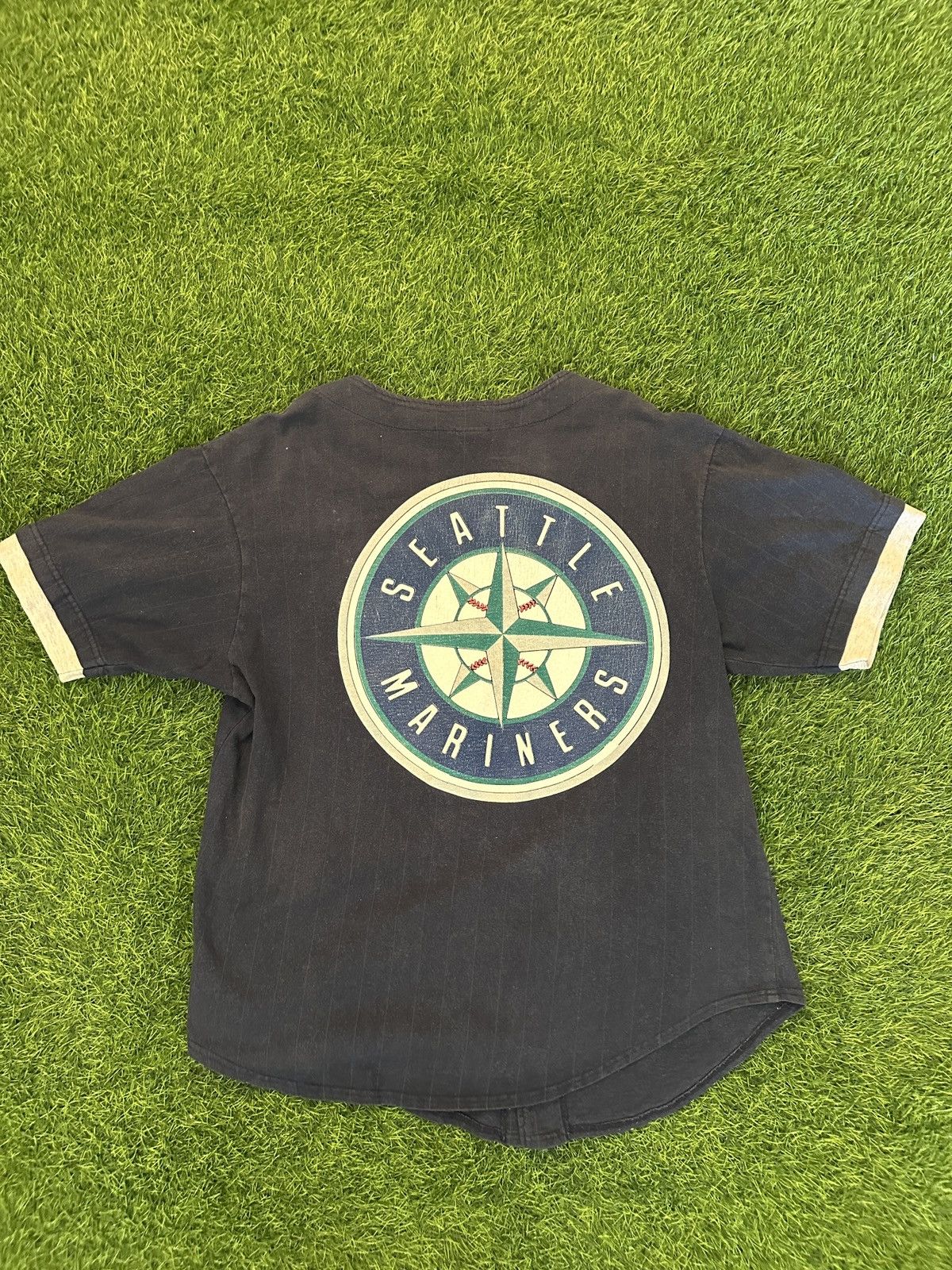 MLB Vintage mlb seattle mariners salem button jersey size Large Size US L / EU 52-54 / 3 - 2 Thumbnail