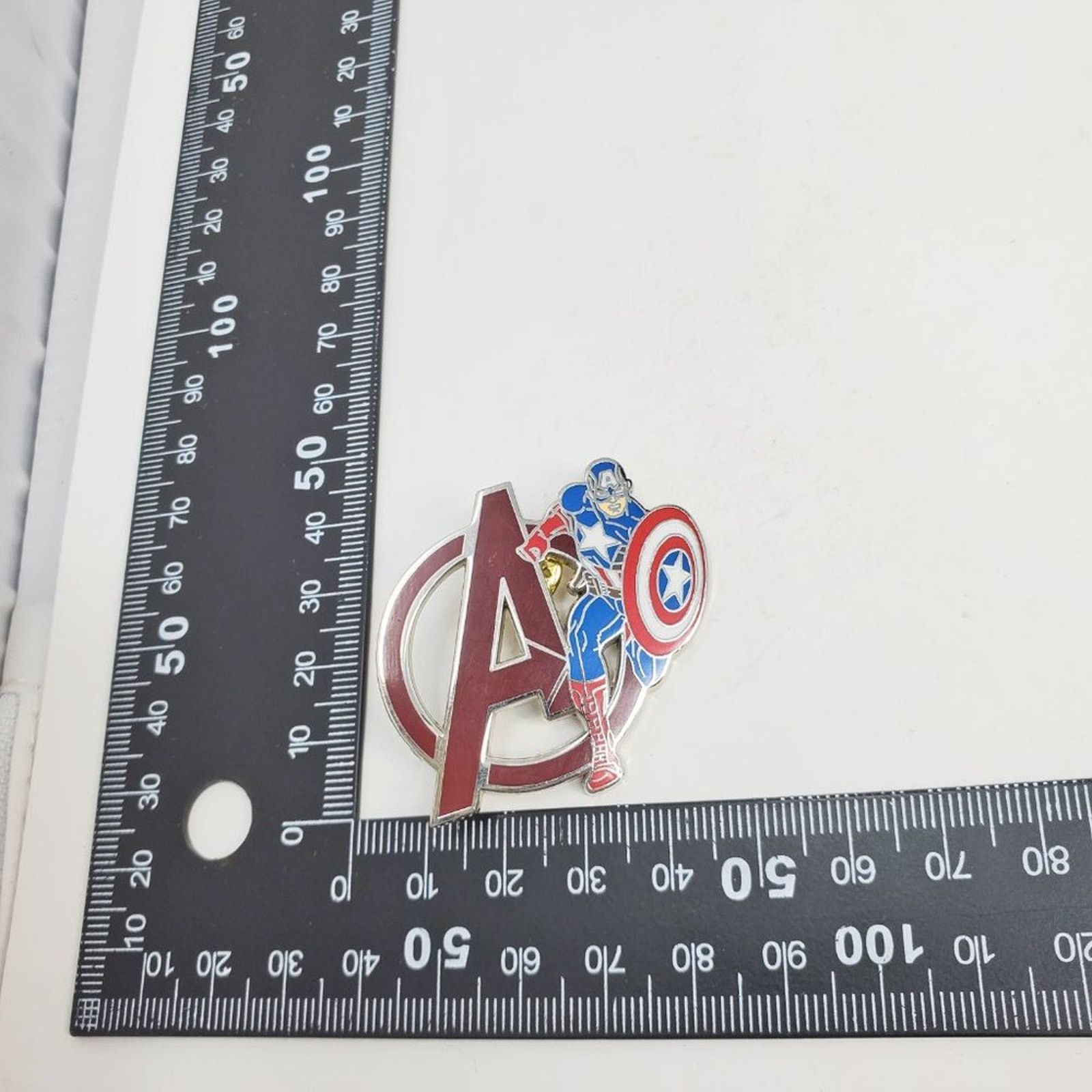 Disney Disney Avenger Captain America Enamel Pin Size ONE SIZE - 9 Thumbnail
