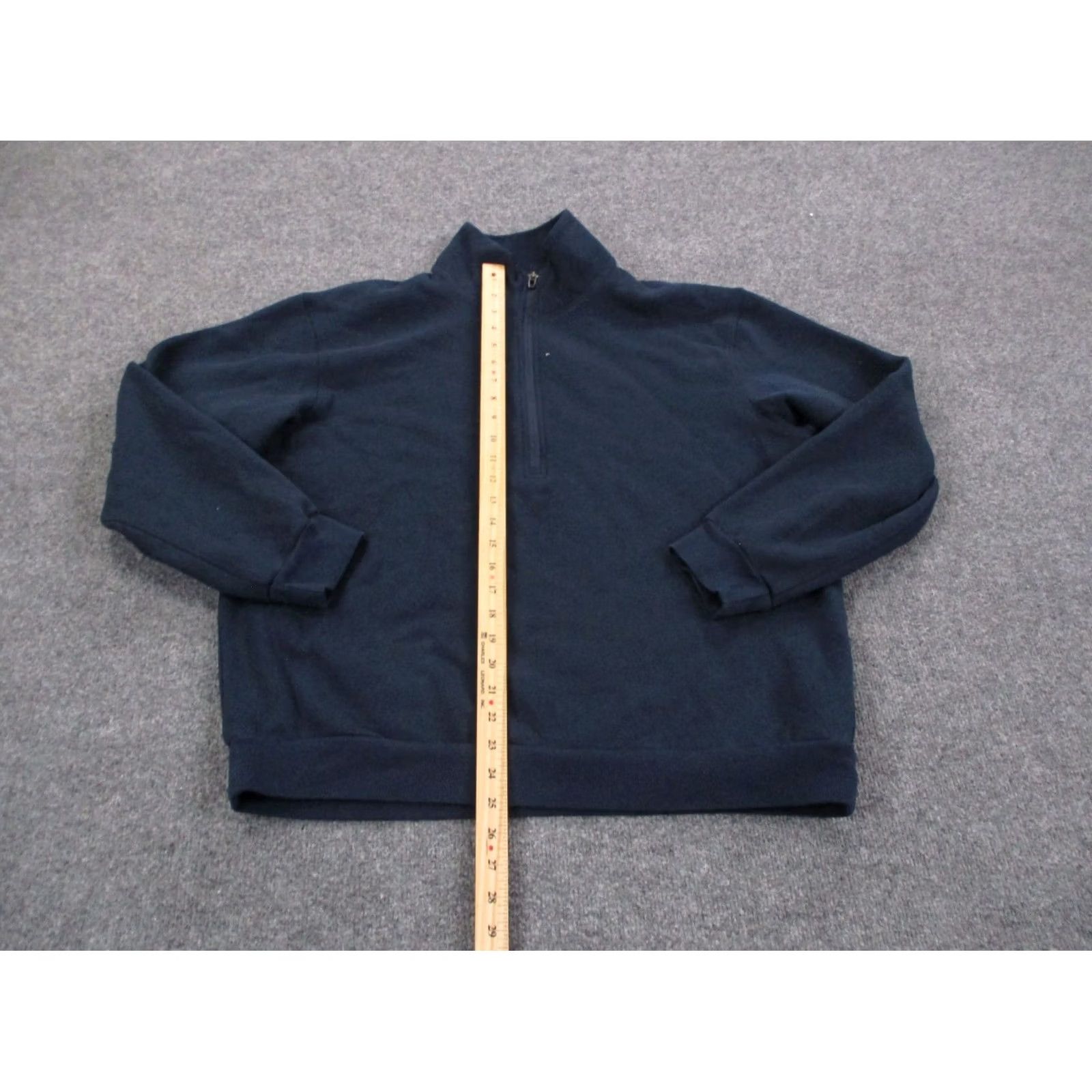 Lululemon Lululemon Jacket Mens XL Navy Blue Stretch Pullover Windbreaker 1/4 Zip Lightweight Thermal Casual Shirt Womens? Size US XL / EU 56 / 4 - 3 Thumbnail
