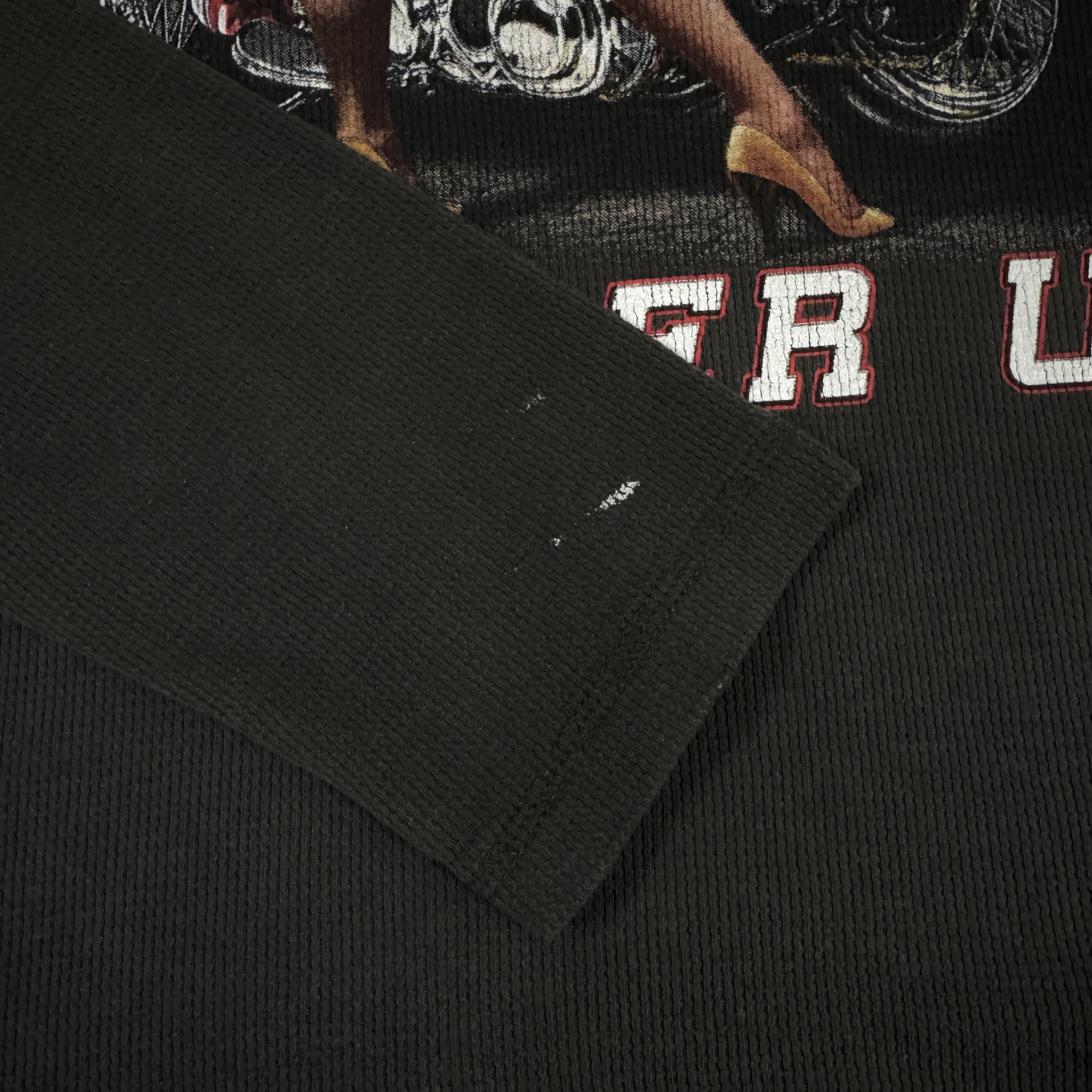 Vintage Vintage 2000s Biker "Fill Her up" Thermal Long Sleeve Size US XL / EU 56 / 4 - 7 Thumbnail