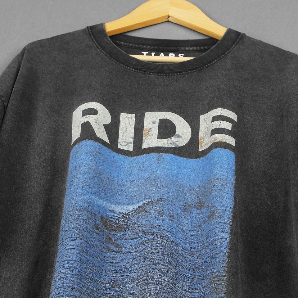 Japanese Brand RIDE T-SHIRT Vintage Size US L / EU 52-54 / 3 - 2 Thumbnail
