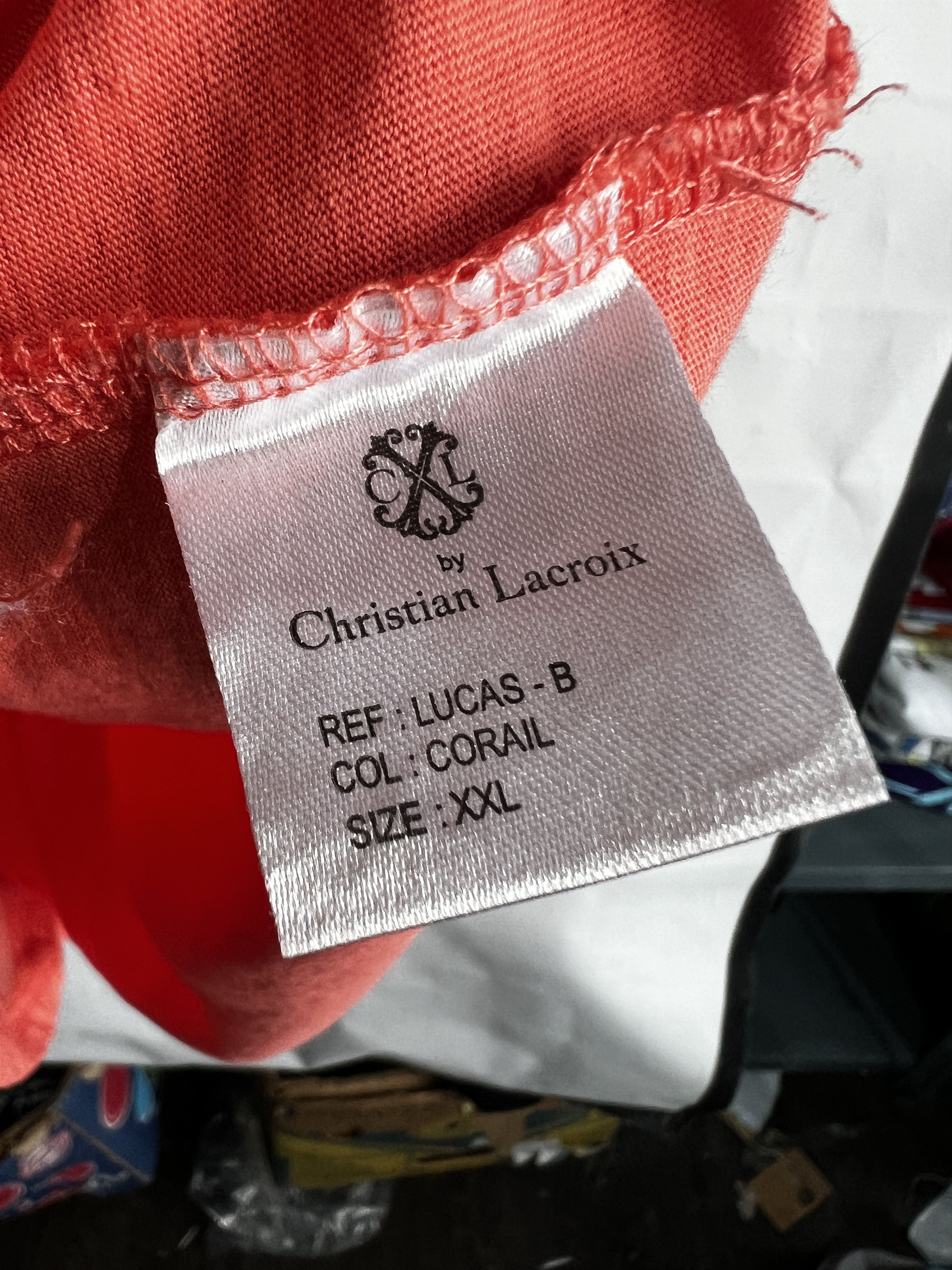 Christian Lacroix Christian Lacroix T Shirt Size US XXL / EU 58 / 5 - 4 Thumbnail
