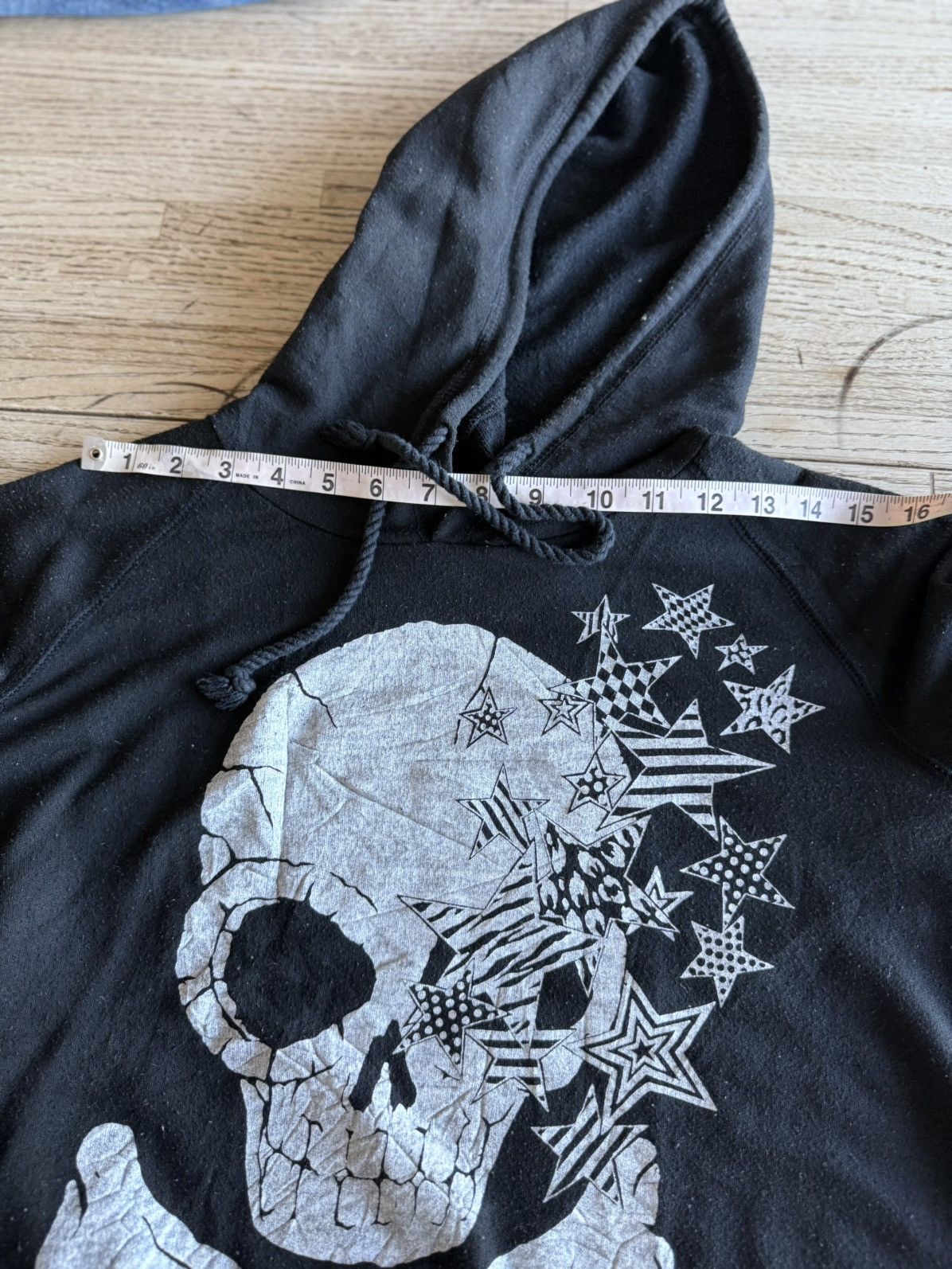 Japanese Brand Algonquins Skull Hoodie Size US L / EU 52-54 / 3 - 6 Thumbnail