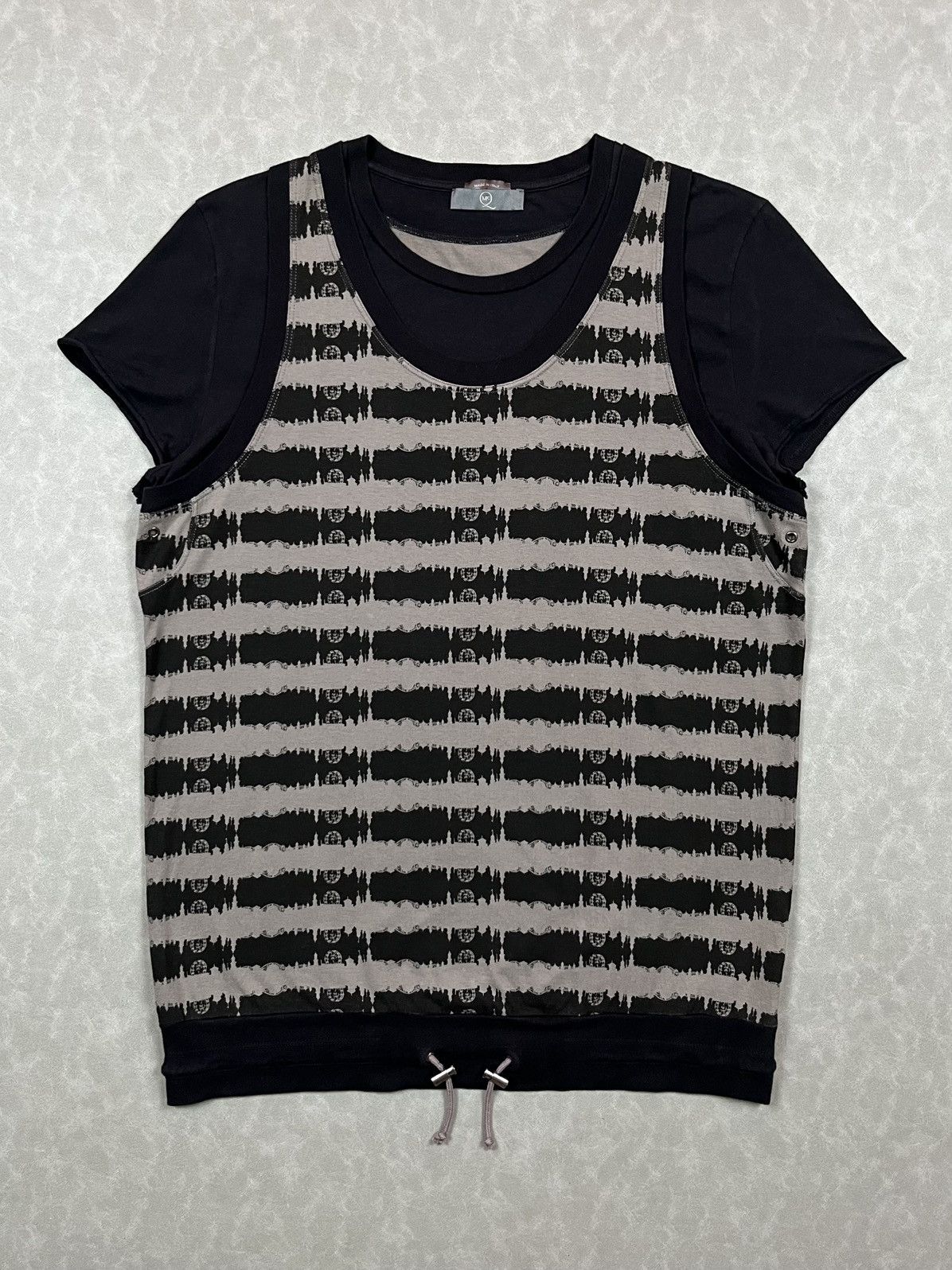 Alexander McQueen McQueen layered top tee Size US L / EU 52-54 / 3 - 1 Thumbnail