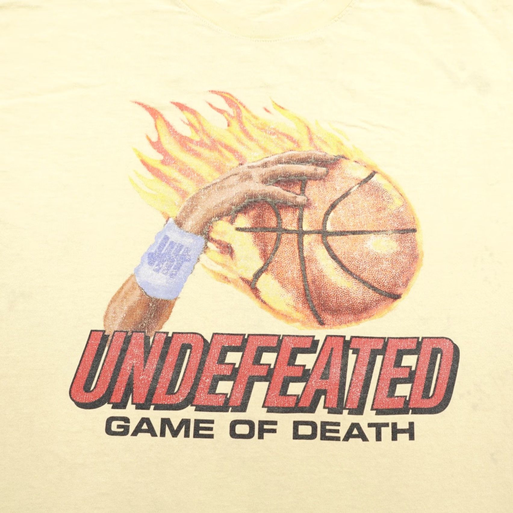 Undefeated Undefeated Shirt Mens Large Yellow Game Of Death Flaming Basketball Made In USA Size US L / EU 52-54 / 3 - 2 Thumbnail