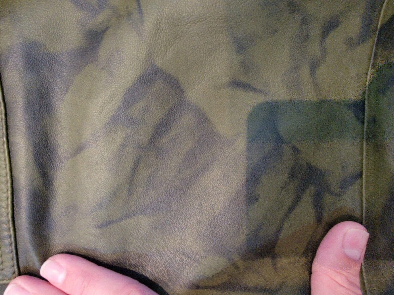 Diesel DIESEL S-Late Padded Printed Camo Leather Men's Jacket L Size US L / EU 52-54 / 3 - 2 Thumbnail