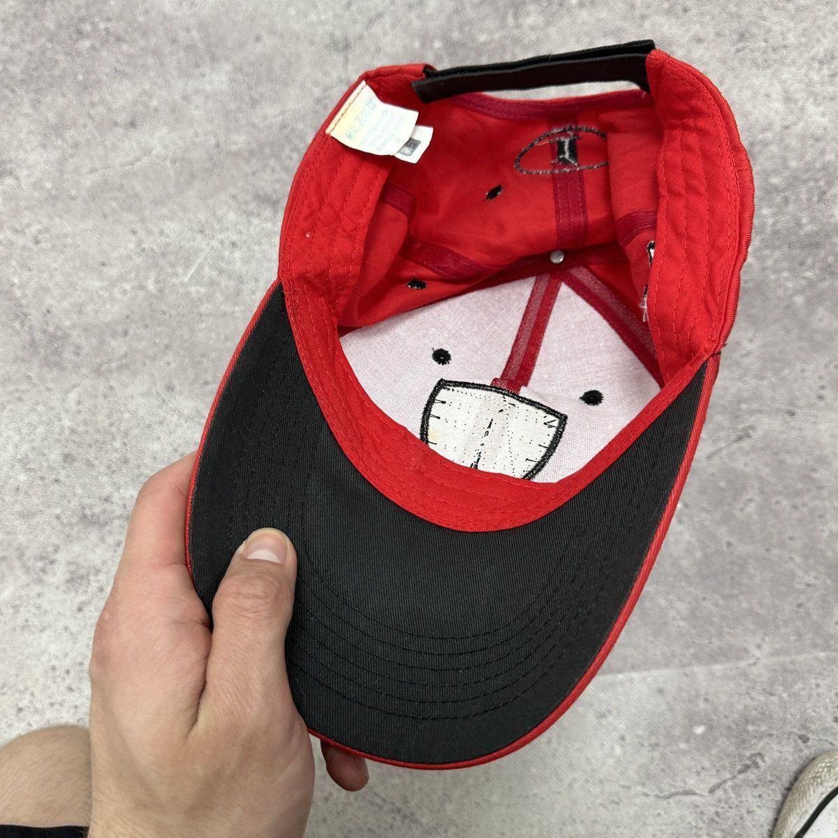 Ferrari Vintage 90s Formula 1 Ferrari cap Made in Italy racing y2k Size ONE SIZE - 5 Thumbnail