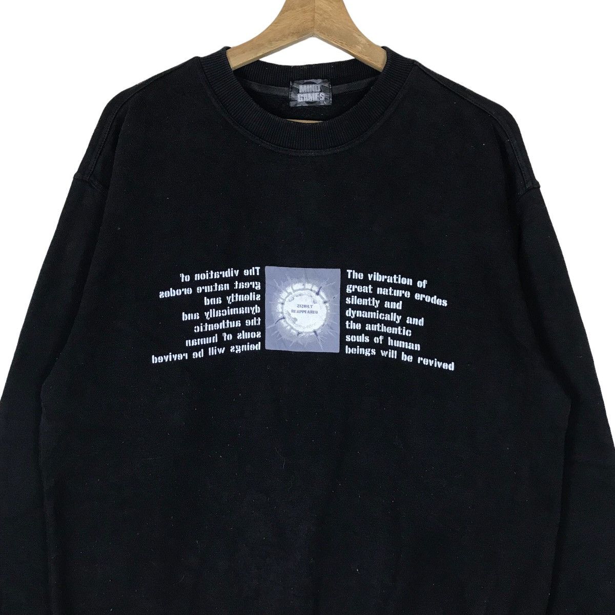 Vintage Vintage Mind Games Pullover Jumper Sweatshirt Size US L / EU 52-54 / 3 - 2 Thumbnail