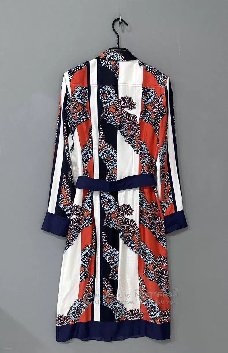 Other Hermes Silk Floral Open Cardigan Dress Size XS / US 0-2 / IT 36-38 - 3 Thumbnail