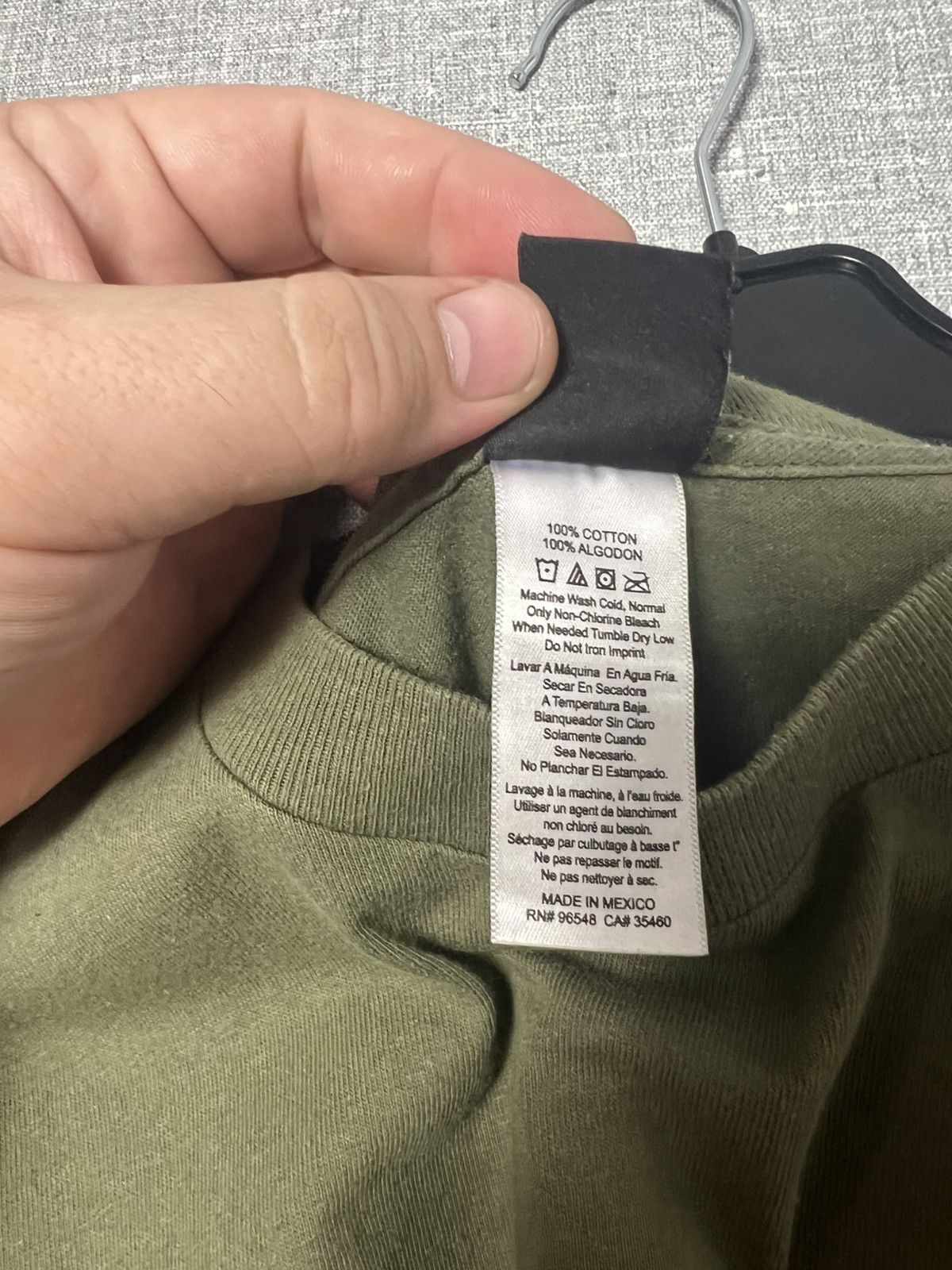 Oakley × Vintage Oakley Double Sided Big Logo Khaki Tee Men’s Size S Size US S / EU 44-46 / 1 - 13 Thumbnail