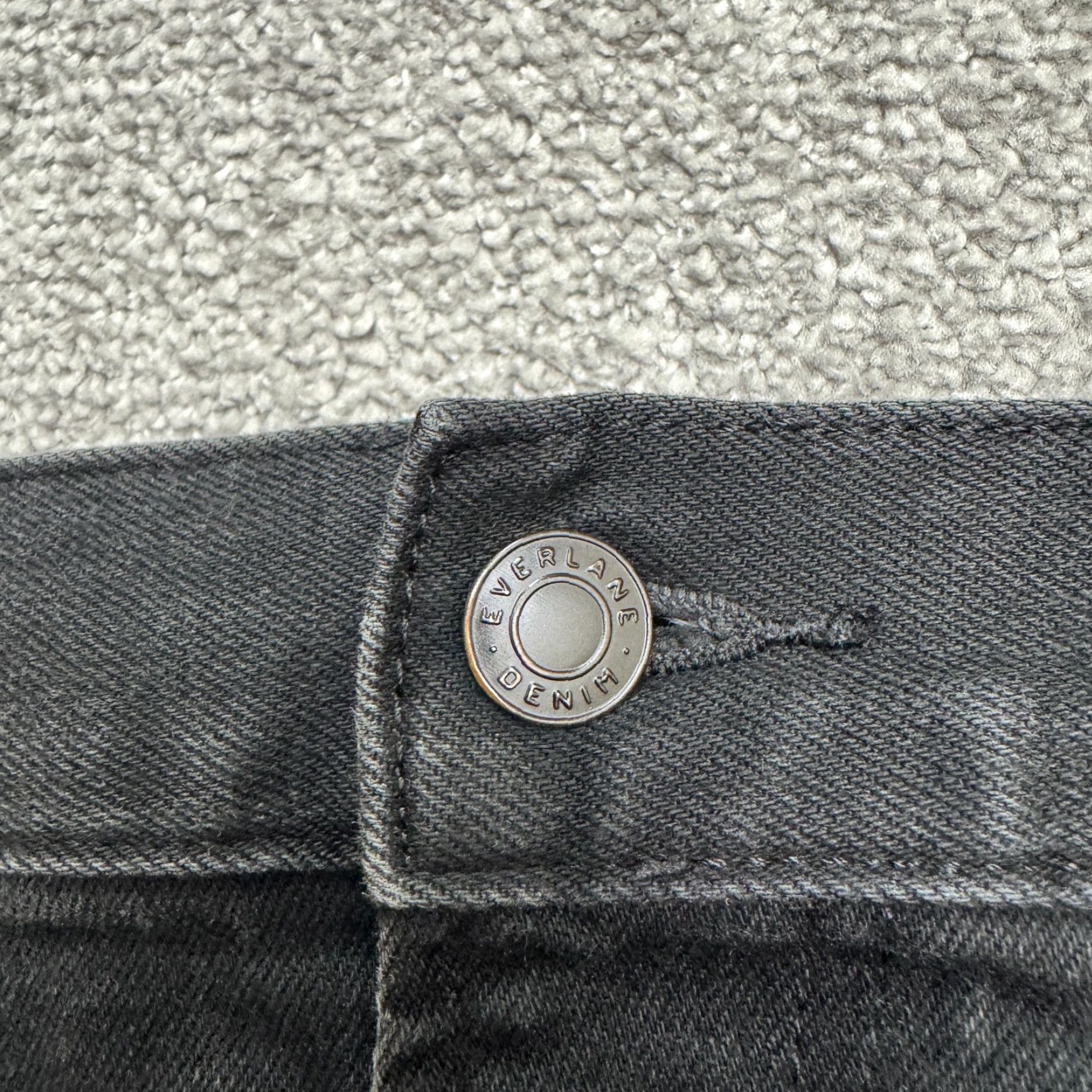 Everlane Everlane Jeans Mens 32x29 Black Denim Straight Slim Fit City Streetwear Vintage No Size 24" / US 00 / IT 34 - 3 Thumbnail