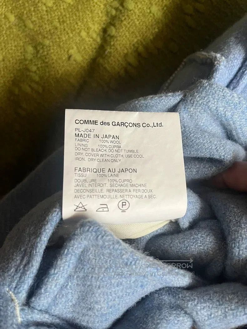 Comme des Garcons COMME des GARCONS HOMME PLUS Wool Coat. Size US XS / EU 42 / 0 - 4 Thumbnail