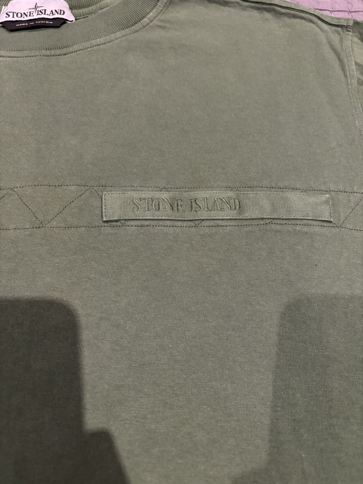 Stone Island Green Stone Island T-Shirt Size US XL / EU 56 / 4 - 2 Thumbnail