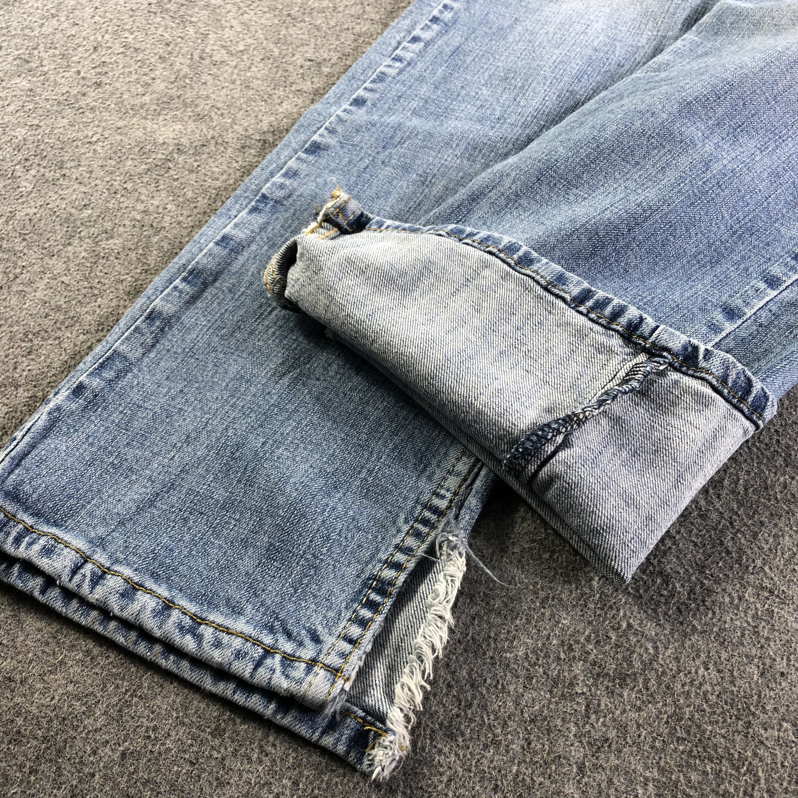 Levi's Vintage Blue Wash Levis Signature Jeans-J3391 Size 34" / US 12 / IT 48 - 7 Thumbnail