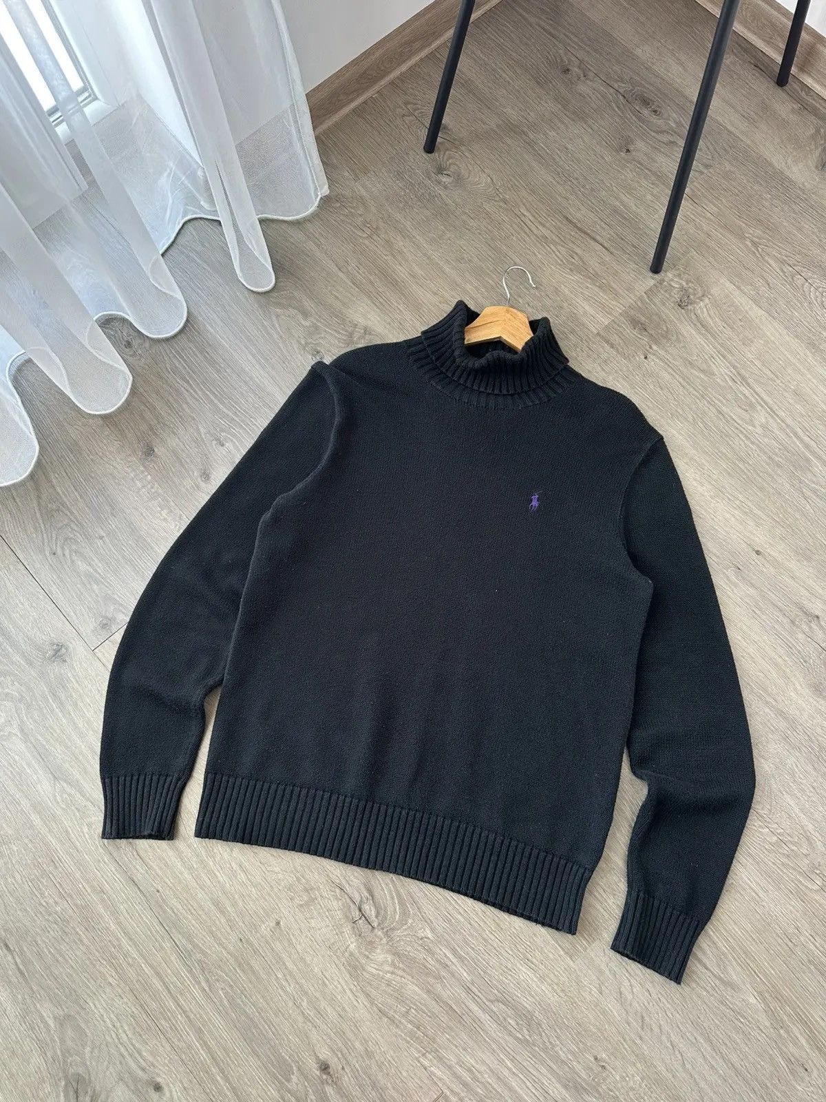 Polo Ralph Lauren Vintage Polo Ralph Lauren Black Sweater Size US S / EU 44-46 / 1 - 4 Thumbnail
