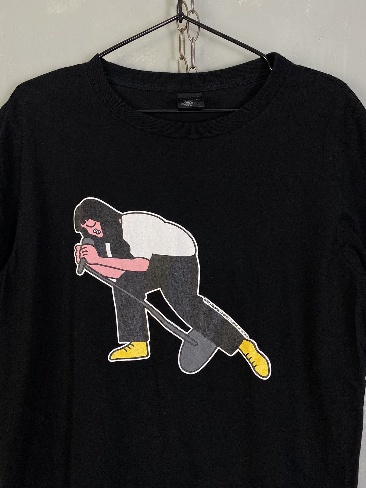 Number (N)ine Number Nine Art by Face Tee Size US M / EU 48-50 / 2 - 2 Thumbnail